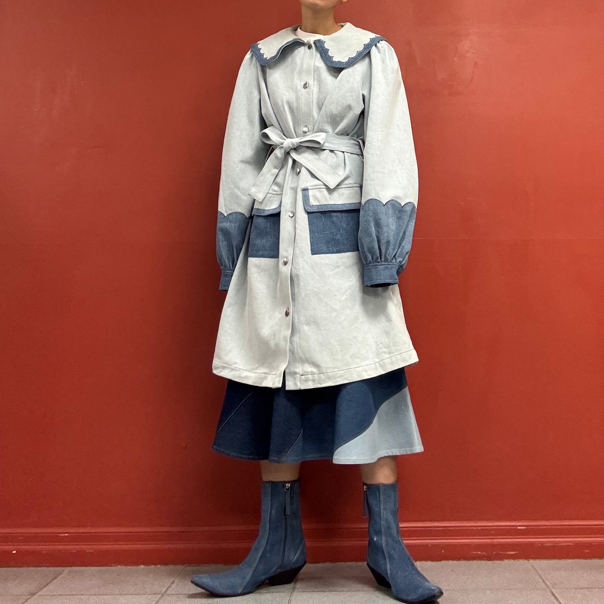 STELLA NOVA Denim Long Jacket