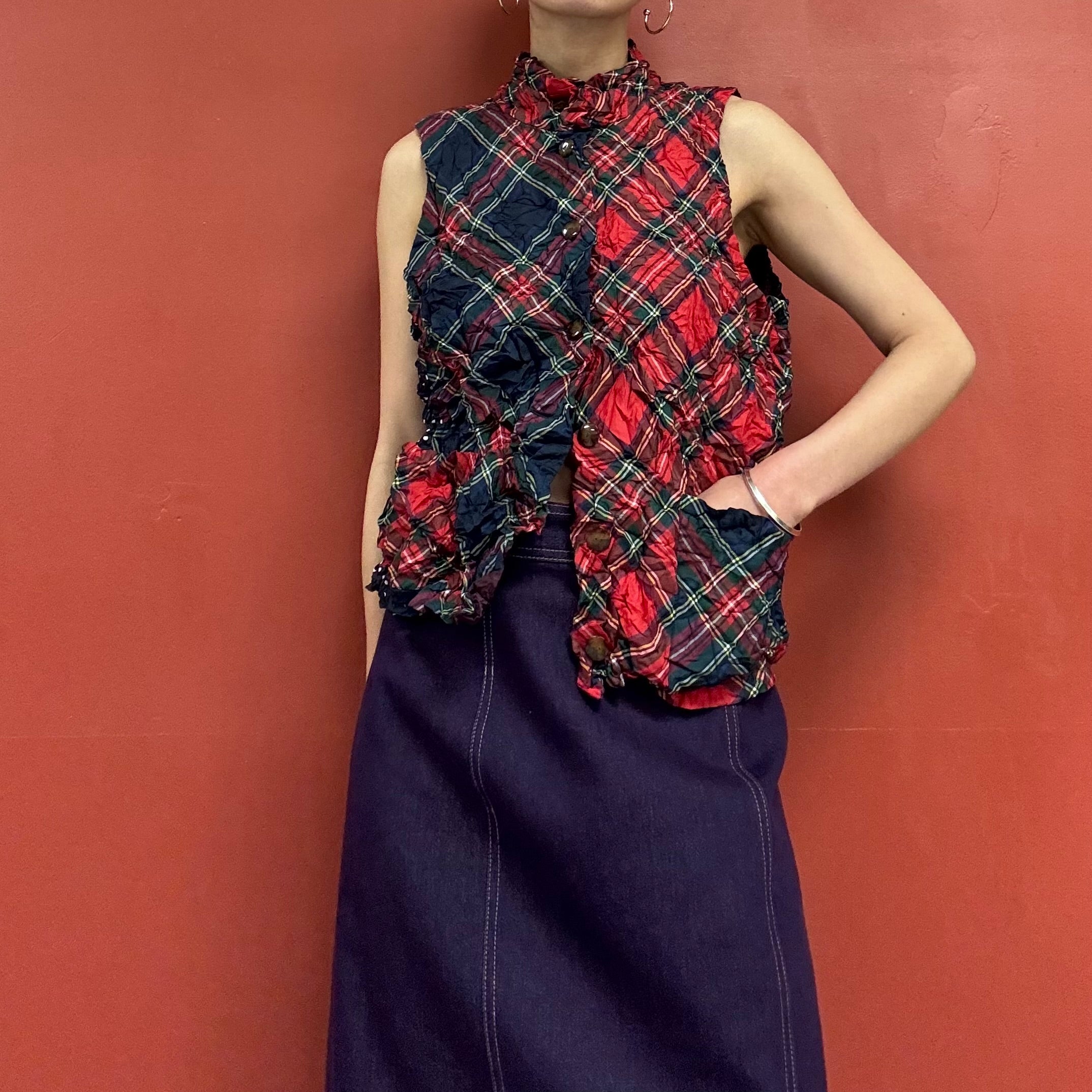 Riverside Shibori Vest