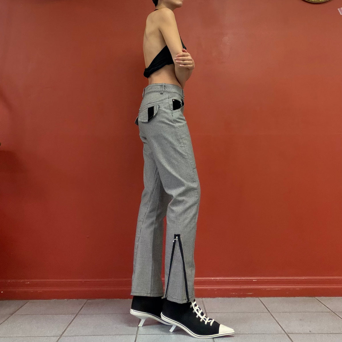 Ba-tsu zip pants