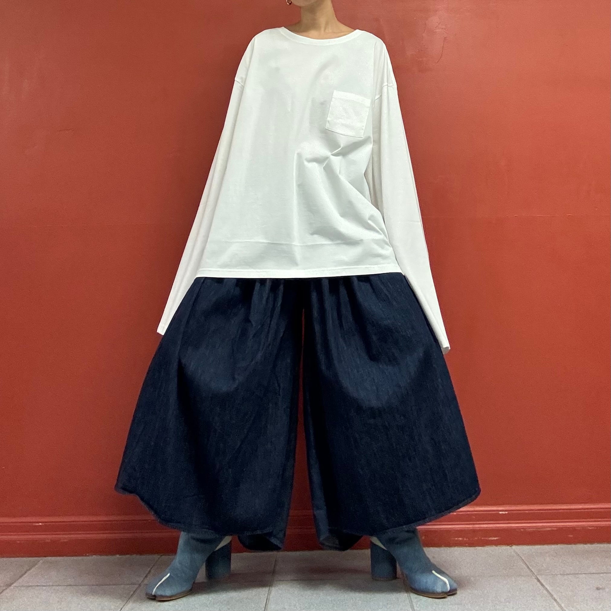 One Pocket Long Sleeves T-Shirts Made in Kanazawa