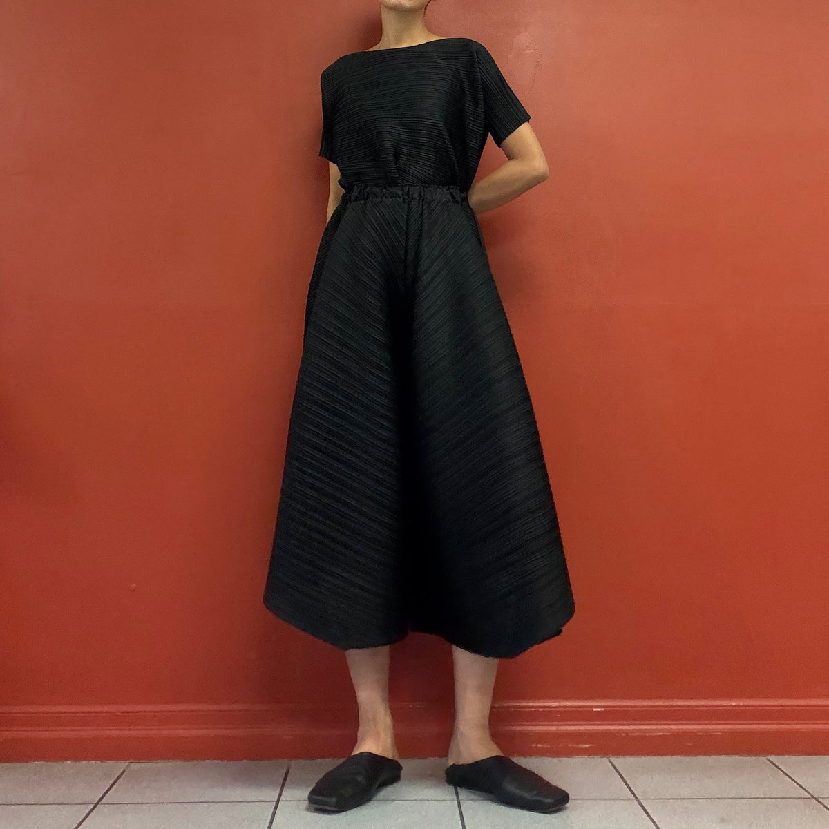 Pleats pants