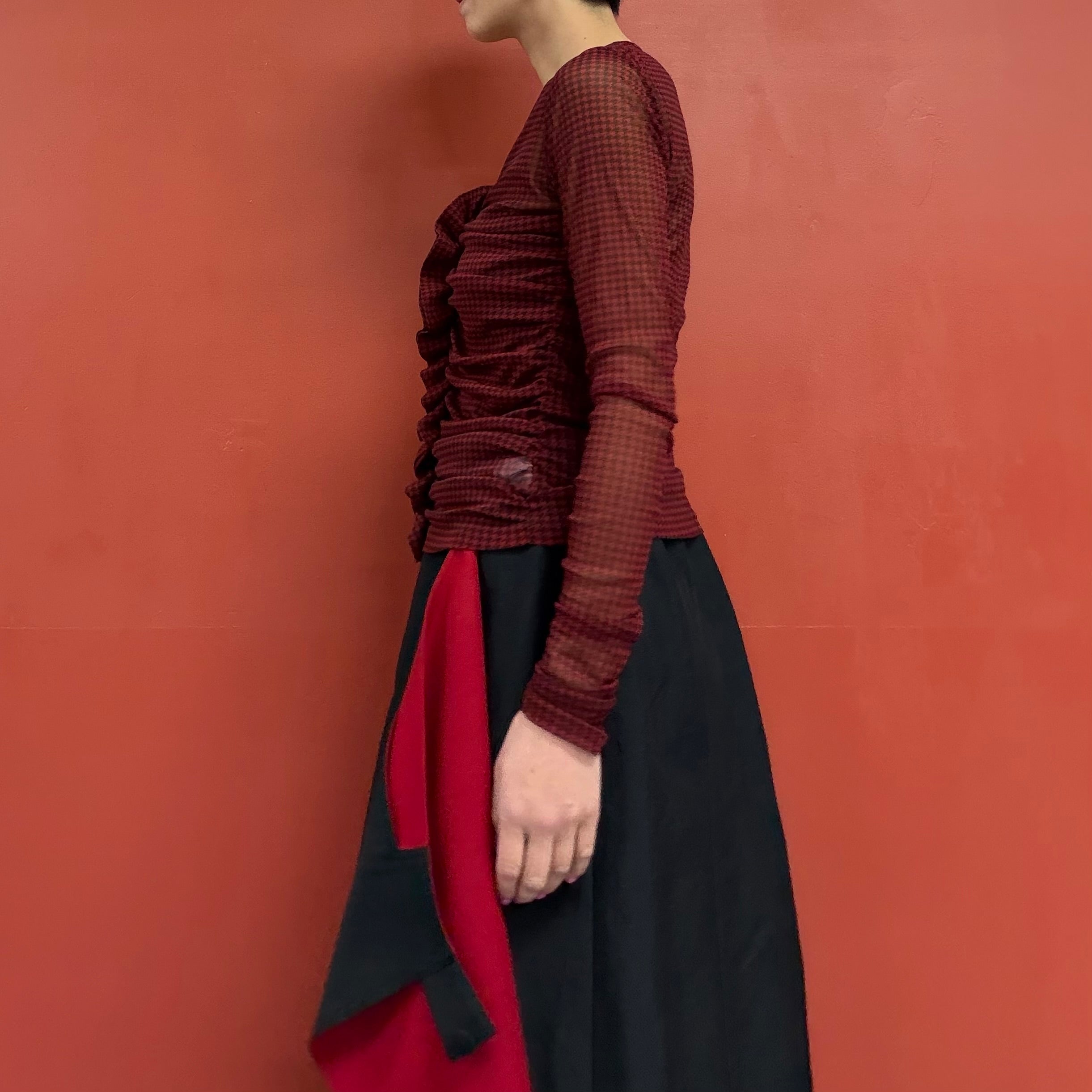 HANAE MORI mesh top