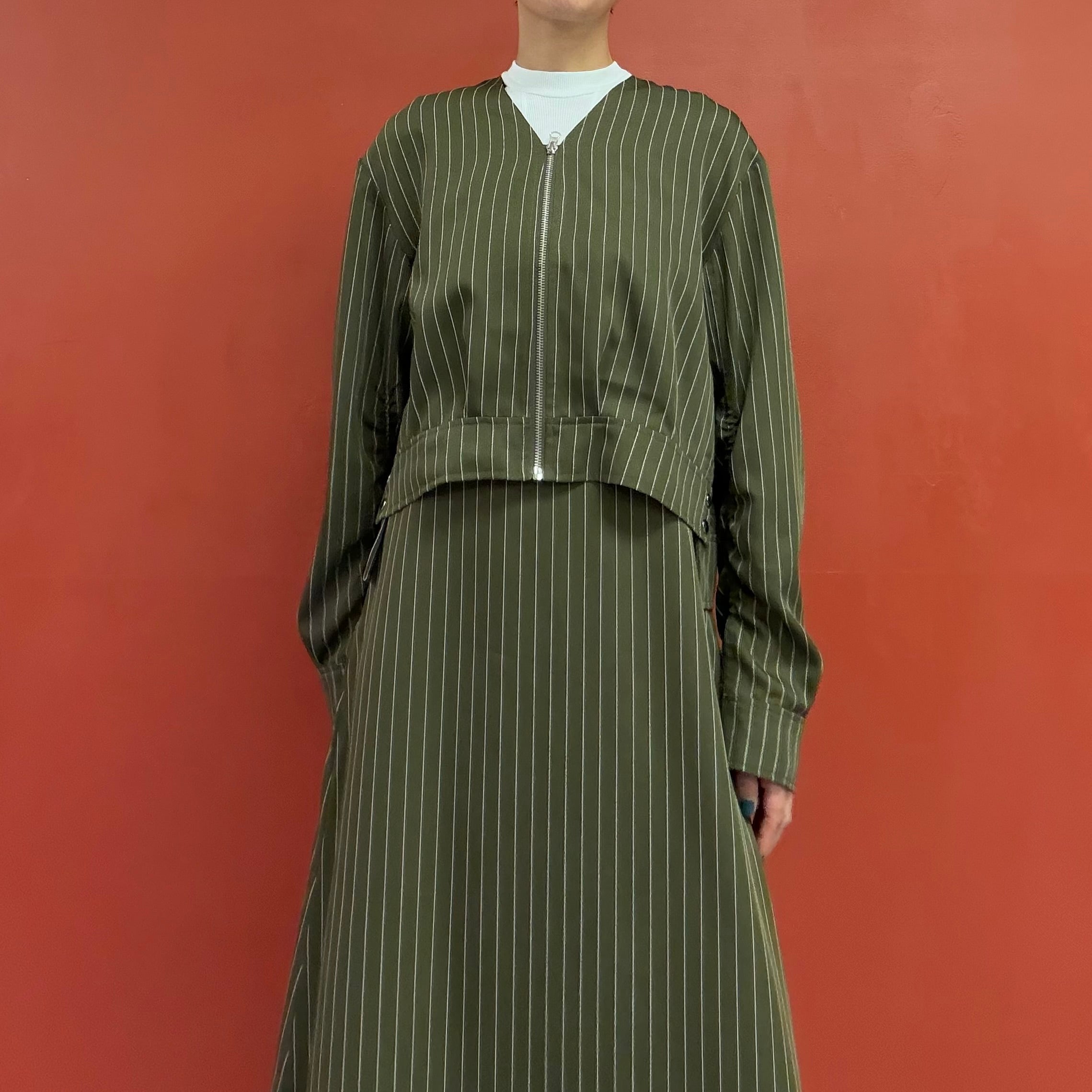 No collar jacket
