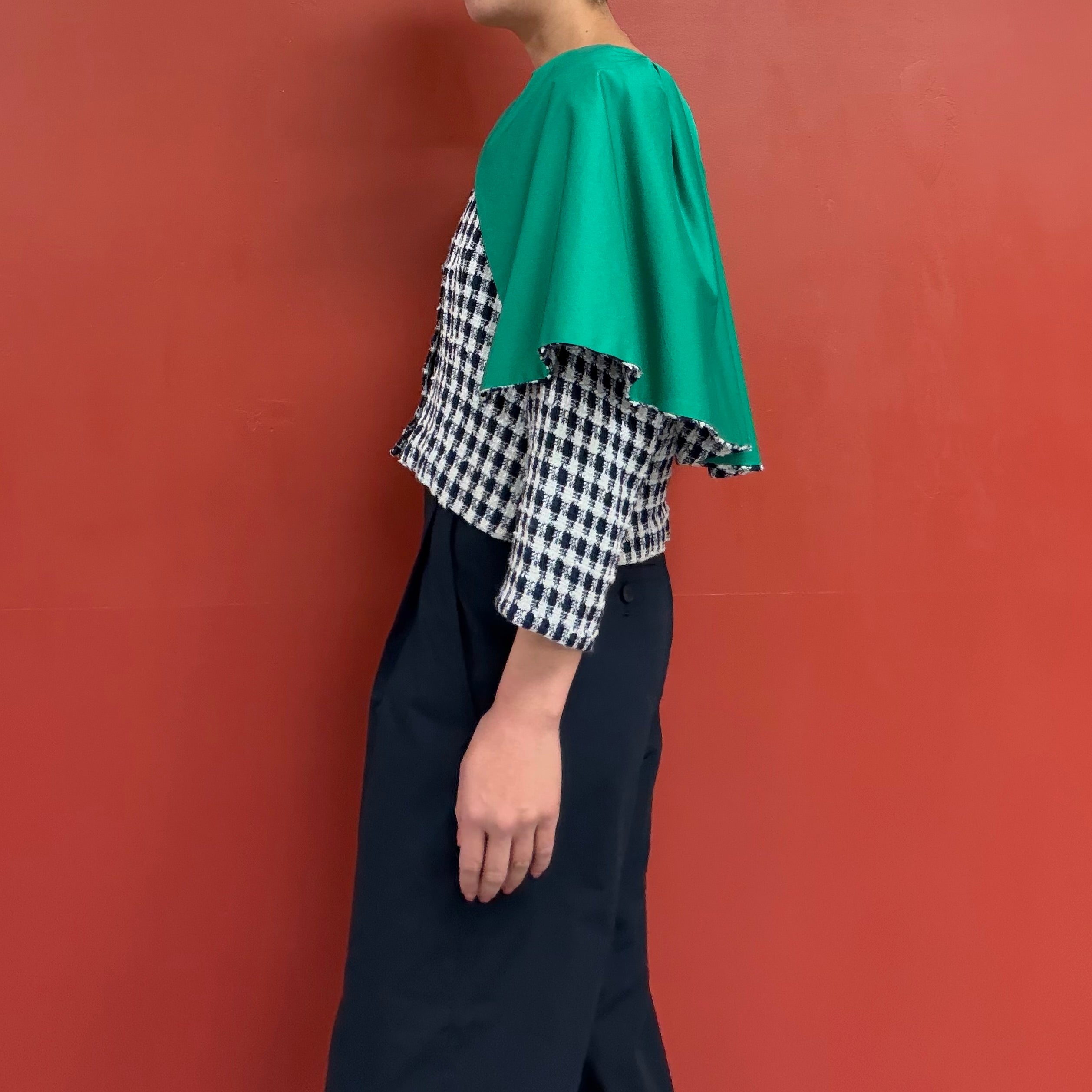 Big collar jacket