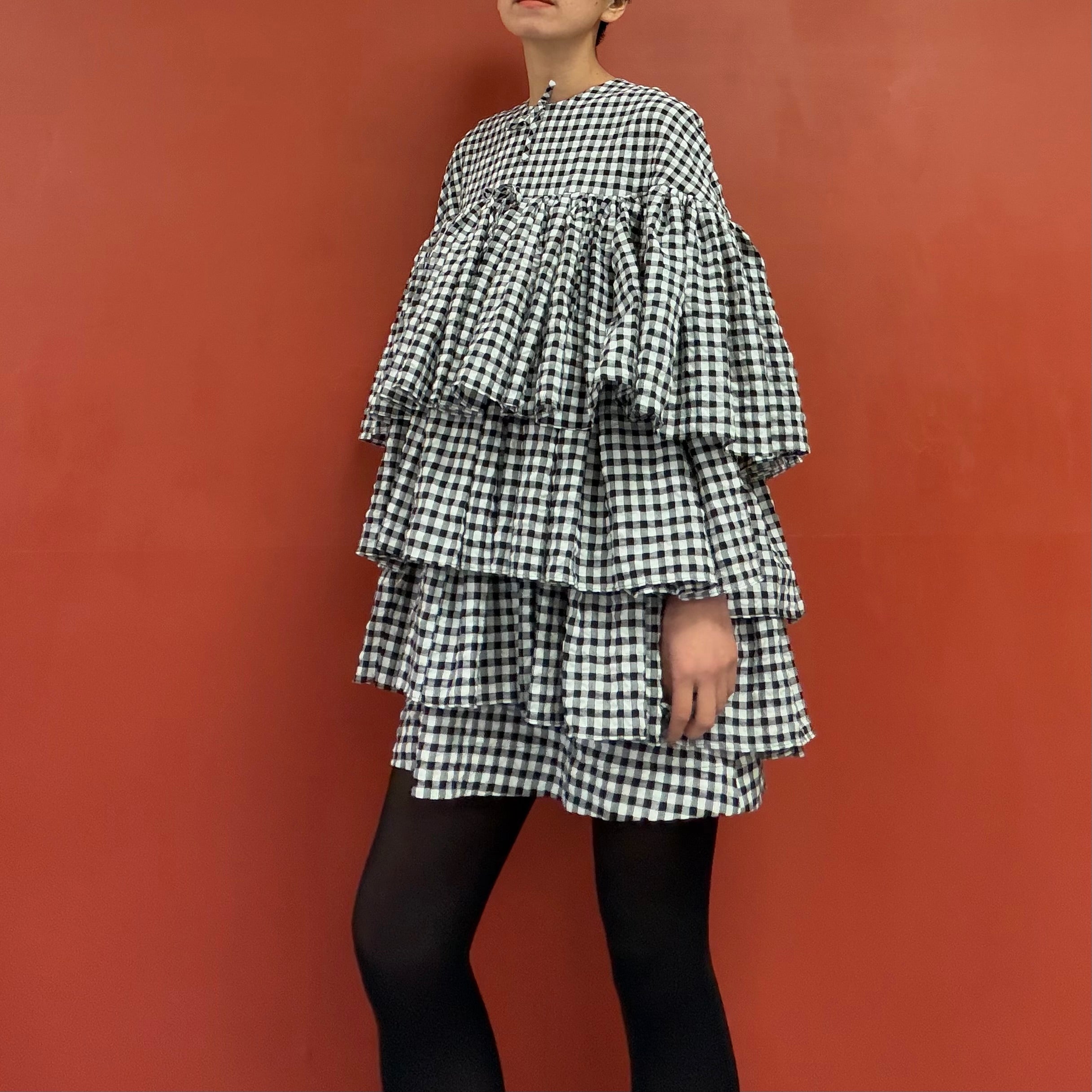 Meryl Rogge ruffle tiered dress