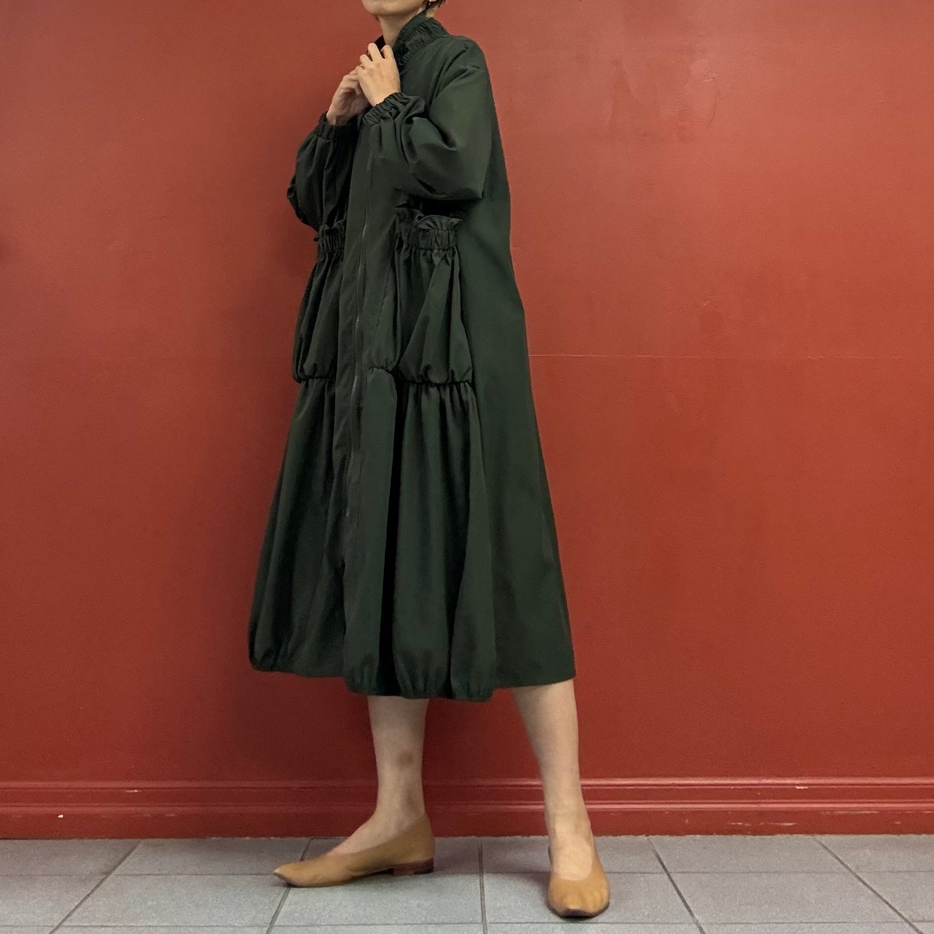 Long jacket with big pockets