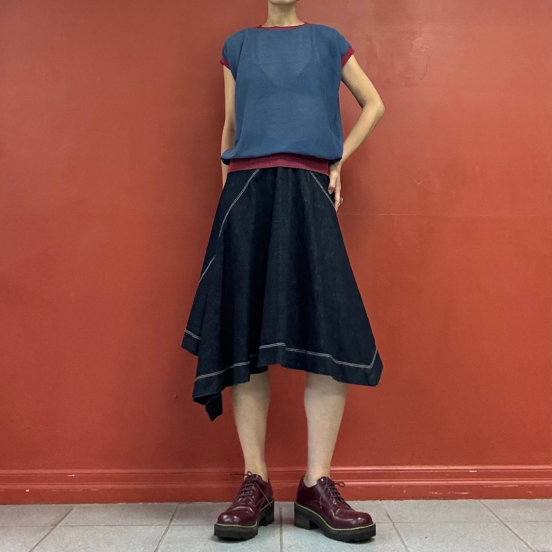 me Issey Miyake knit top