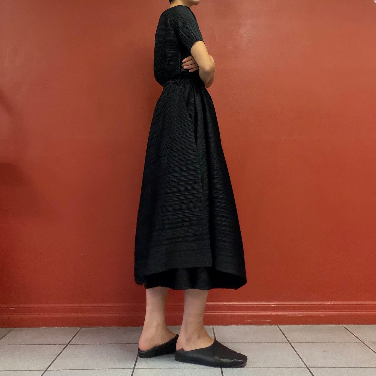 Pleats pants