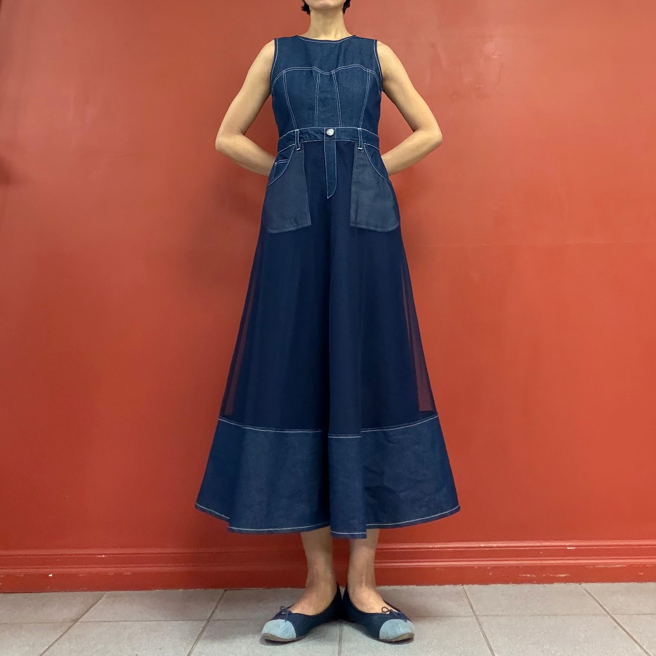 Denim dress