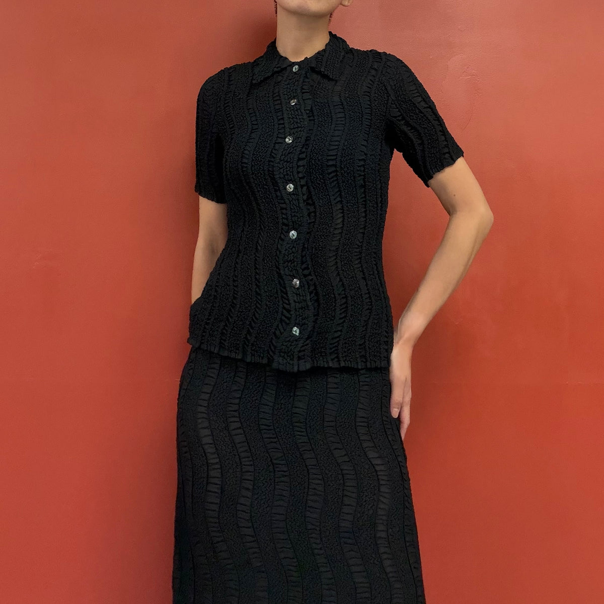 PEPLUM by YOSHIKI HISHINUMA shirt