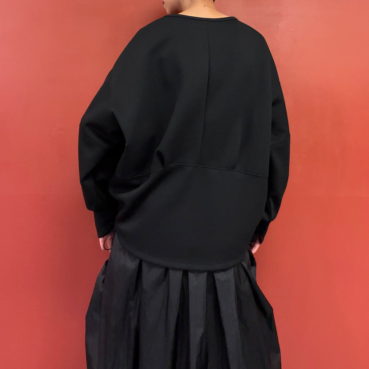 Scuba knit top