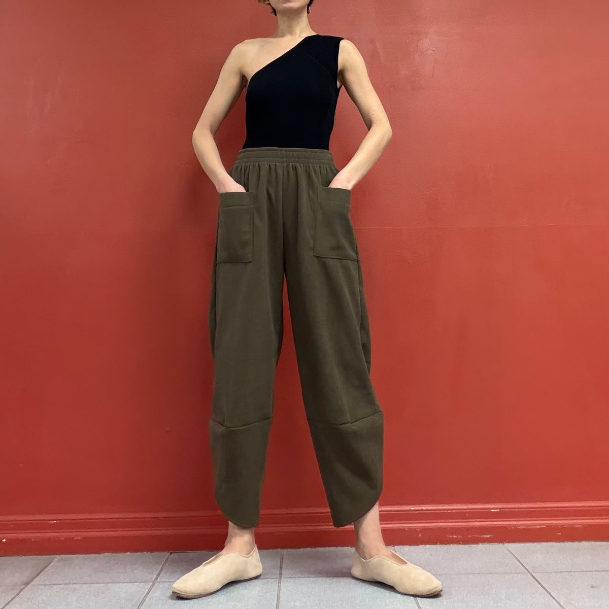 Fleece lined pants