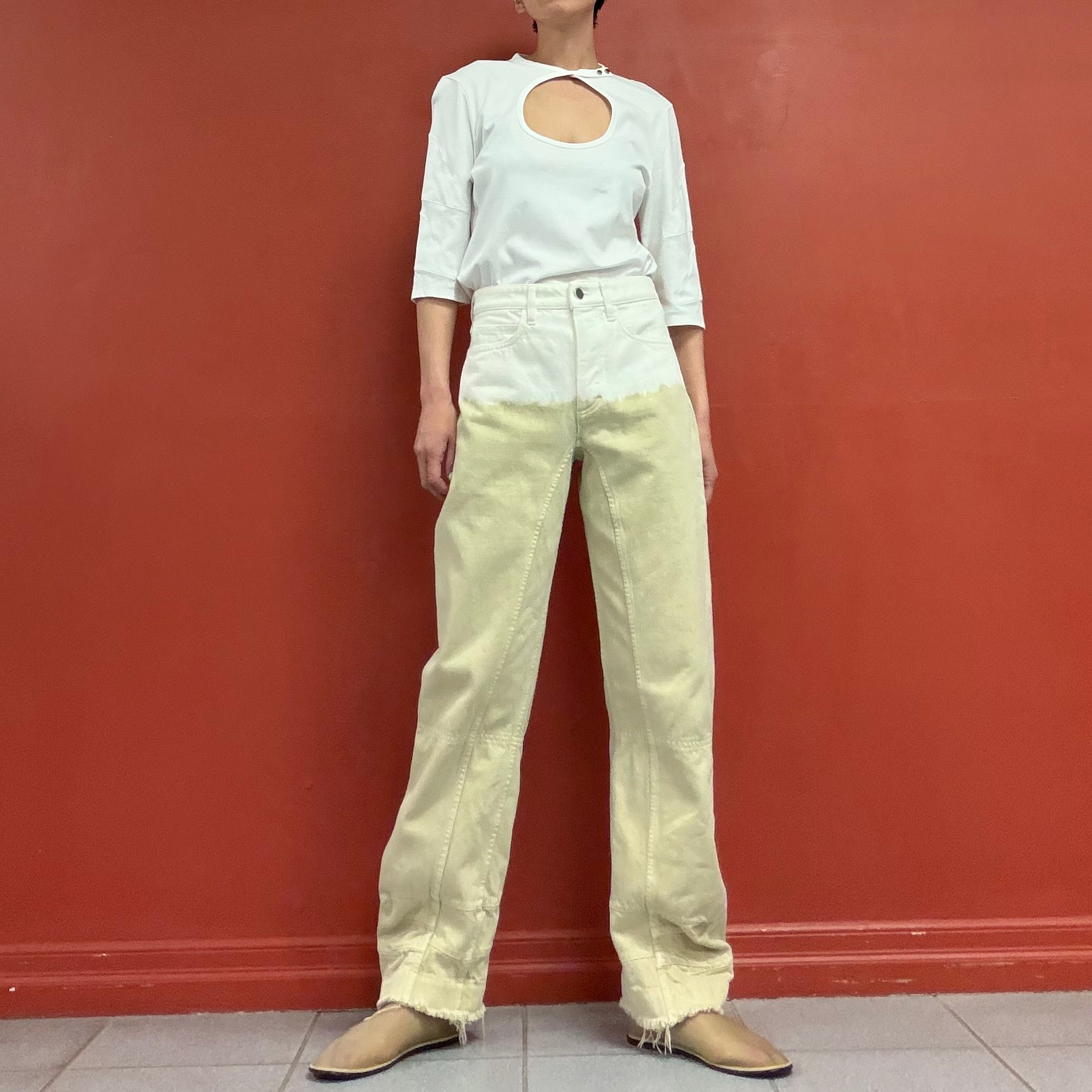 JIL SANDER treated trousers