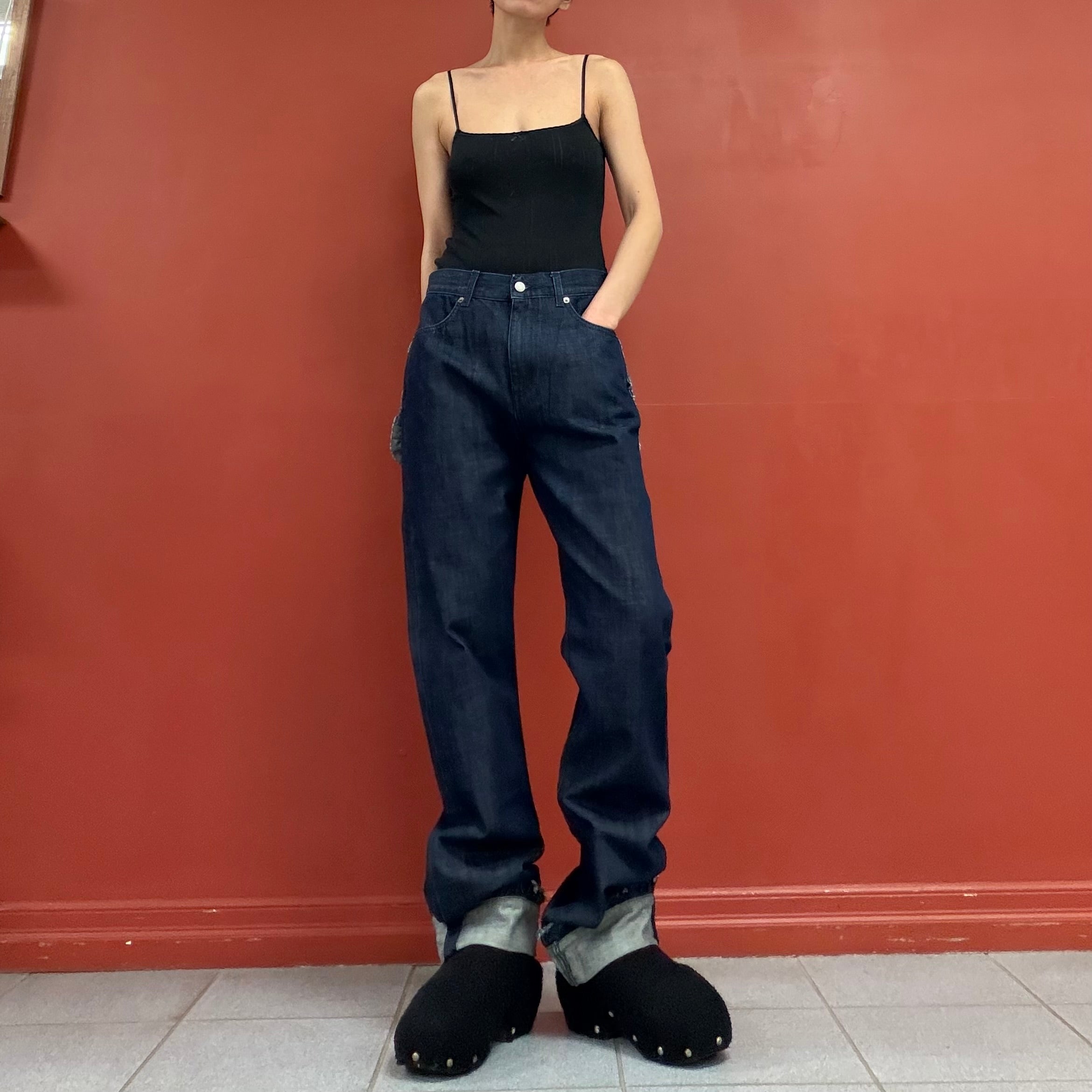 Molly Goddard jeans with cute pockets