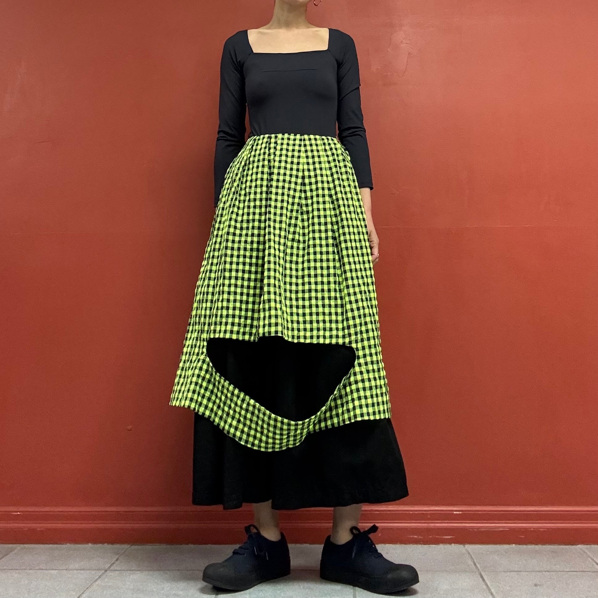 Seersucker Skirt
