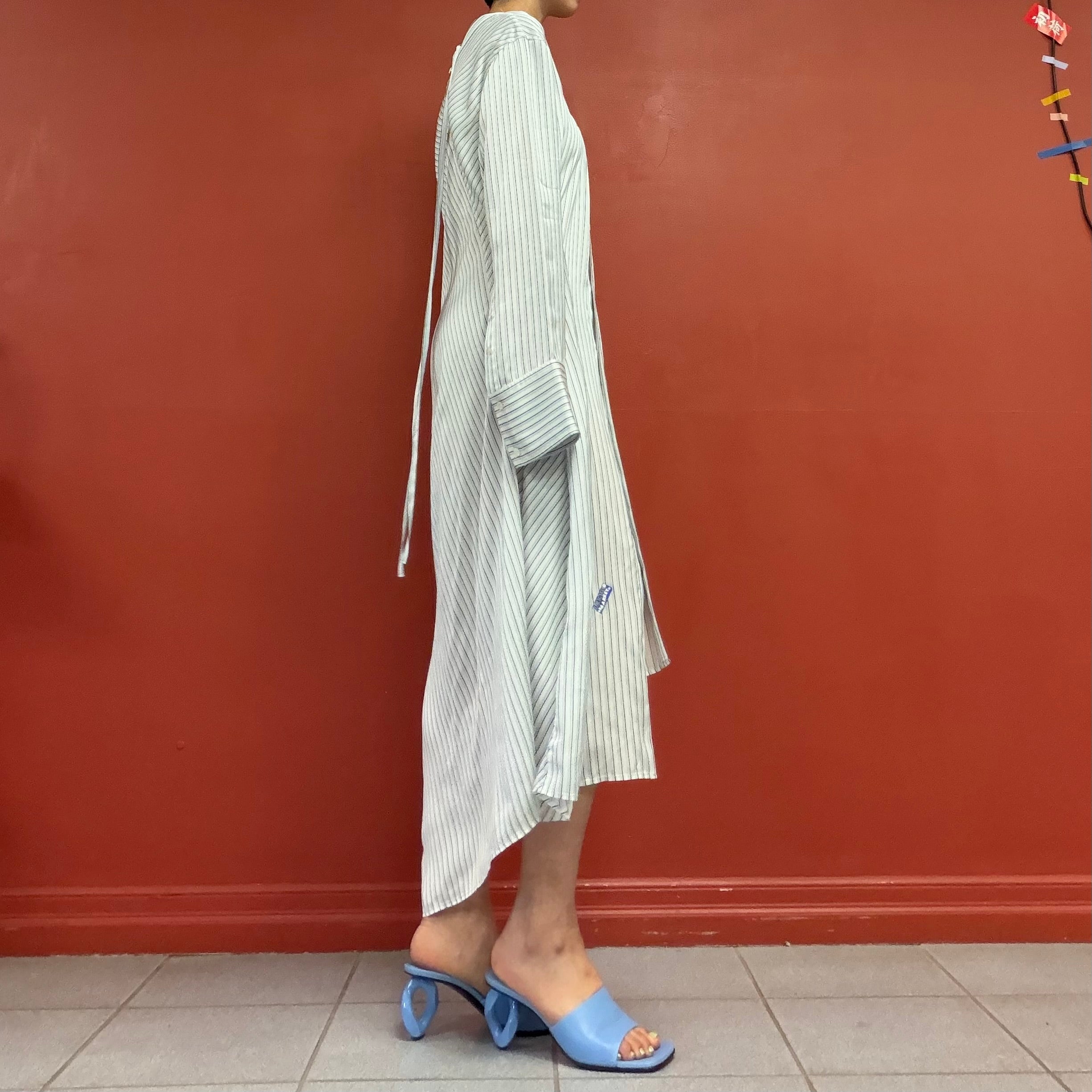 Acne Studios asymmetric shirt dress