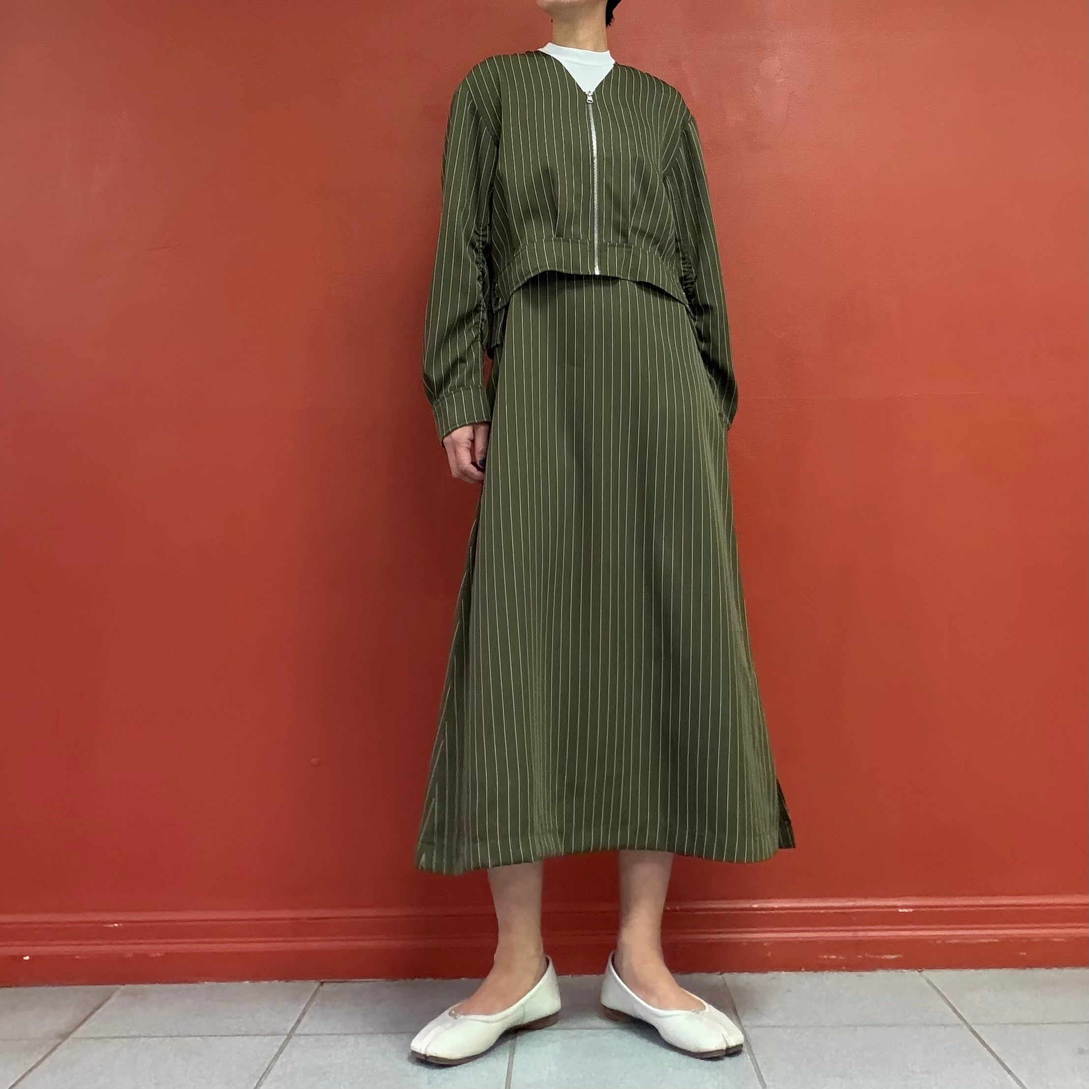 No collar jacket