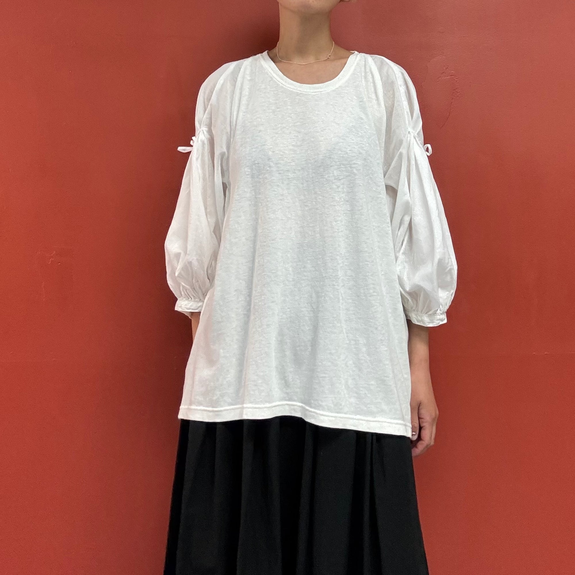 KAPITAL balloon sleeves top