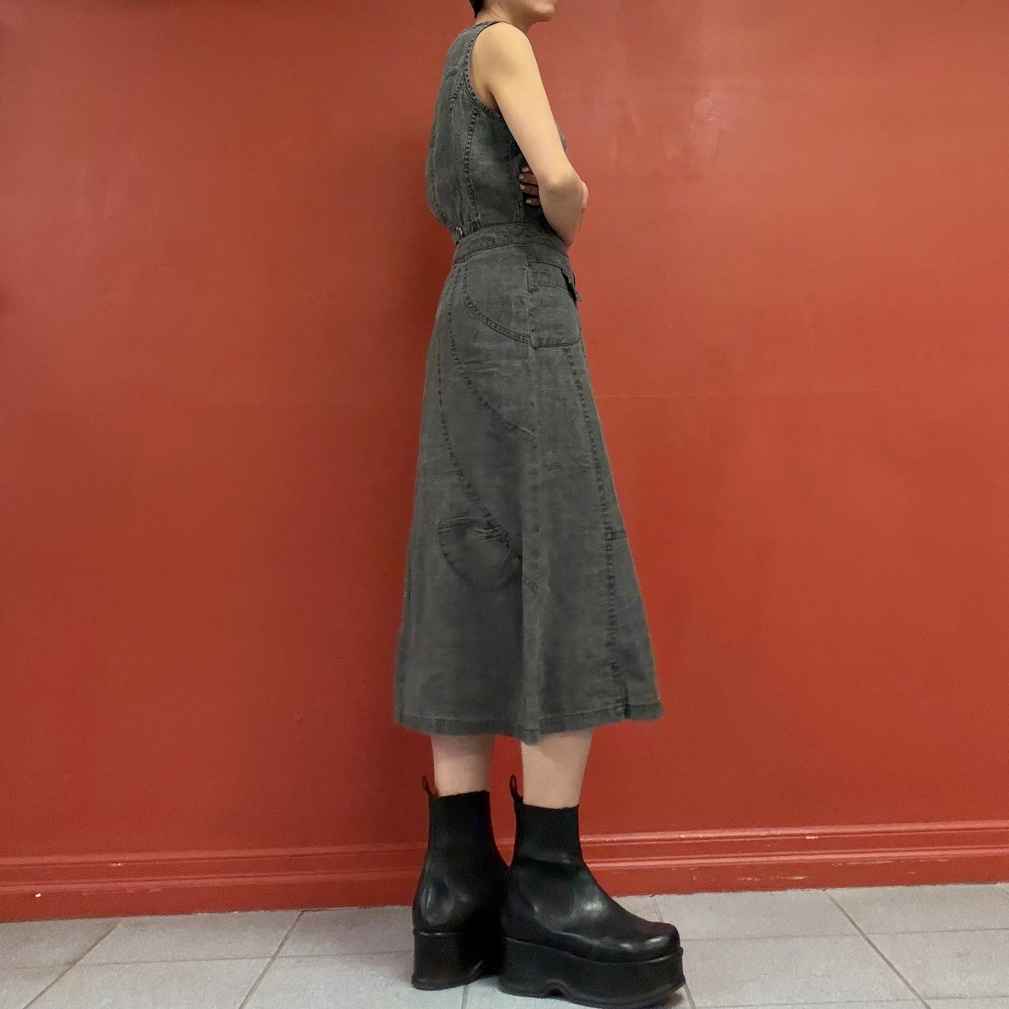 Linen skirt