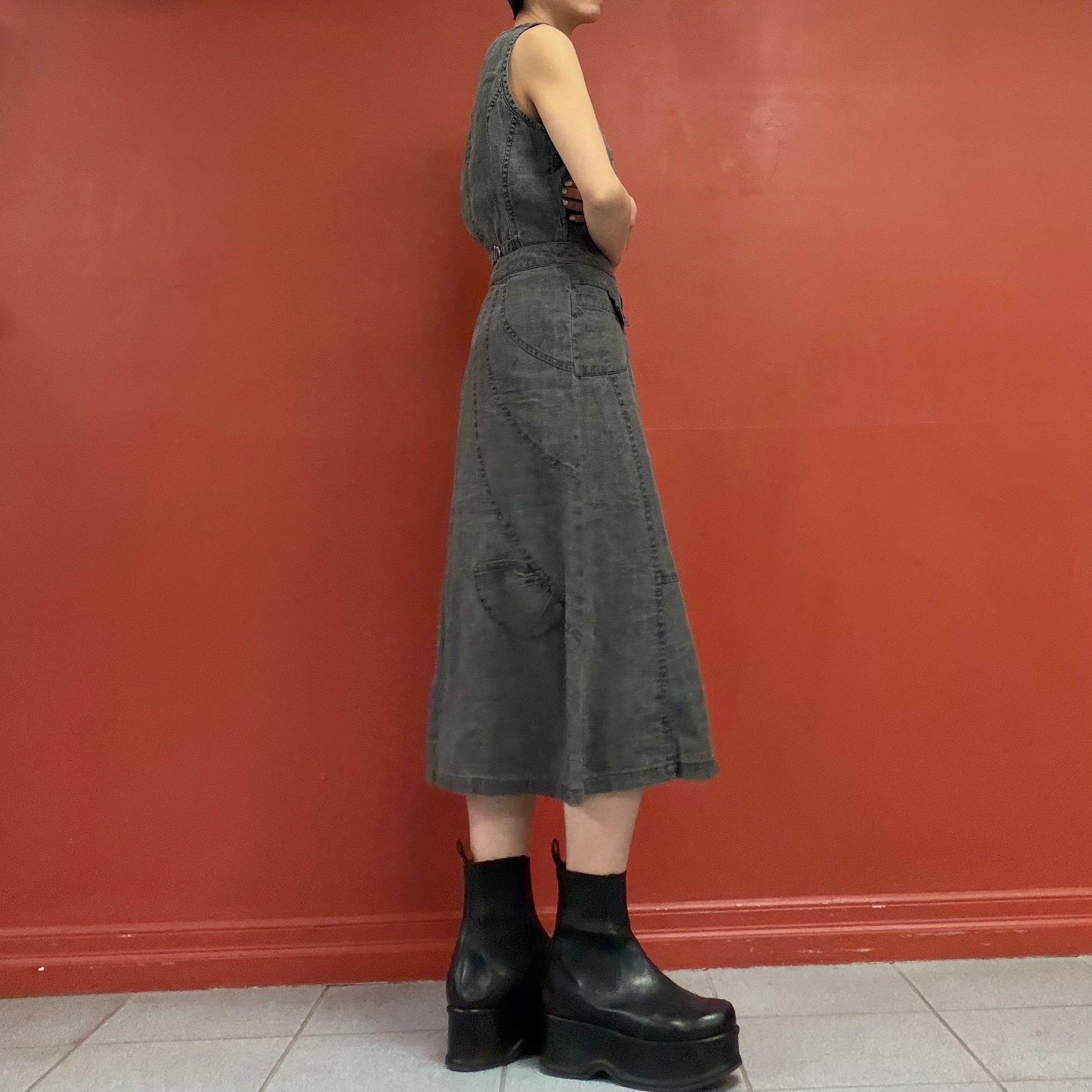 Linen skirt