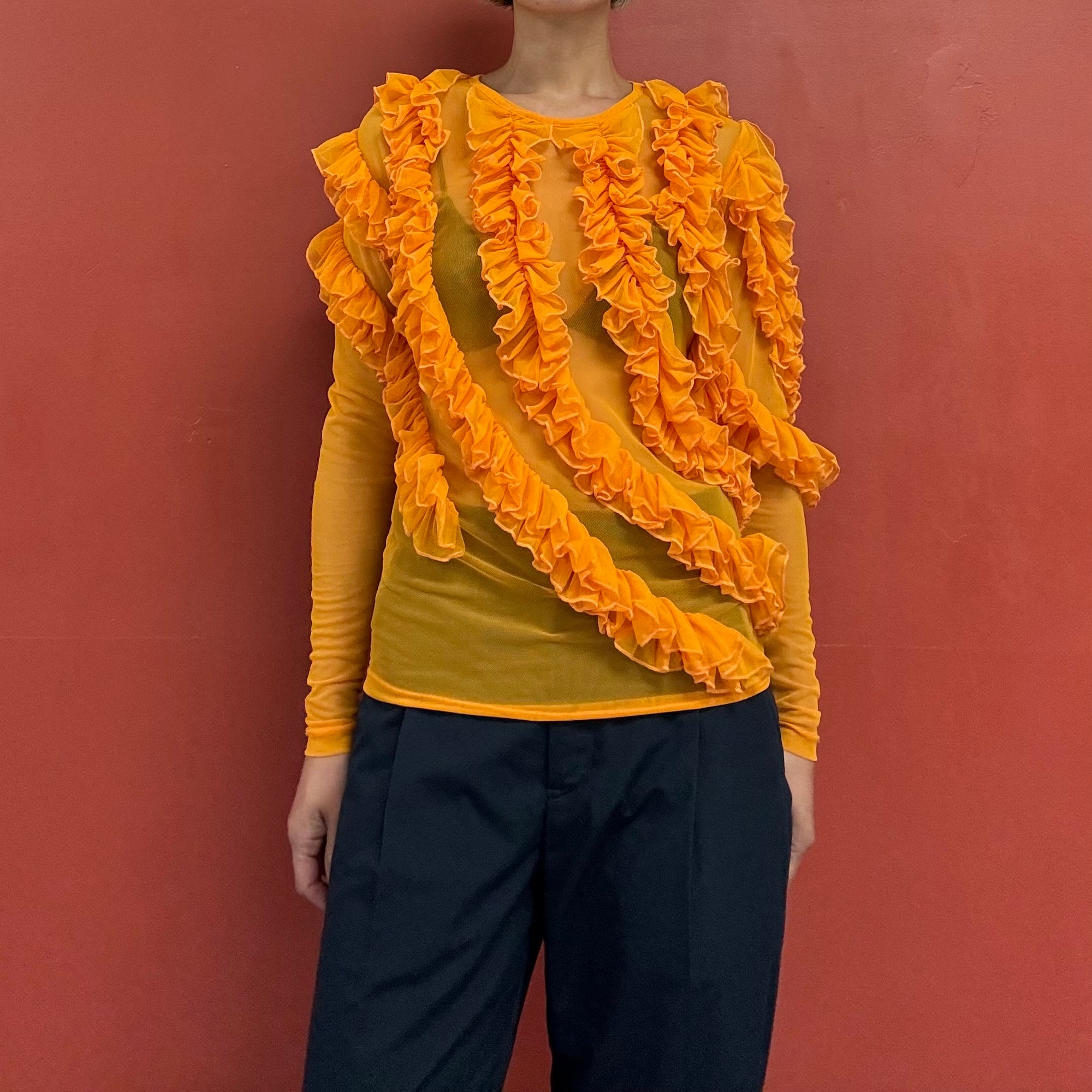 DRIES VAN NOTEN mesh top