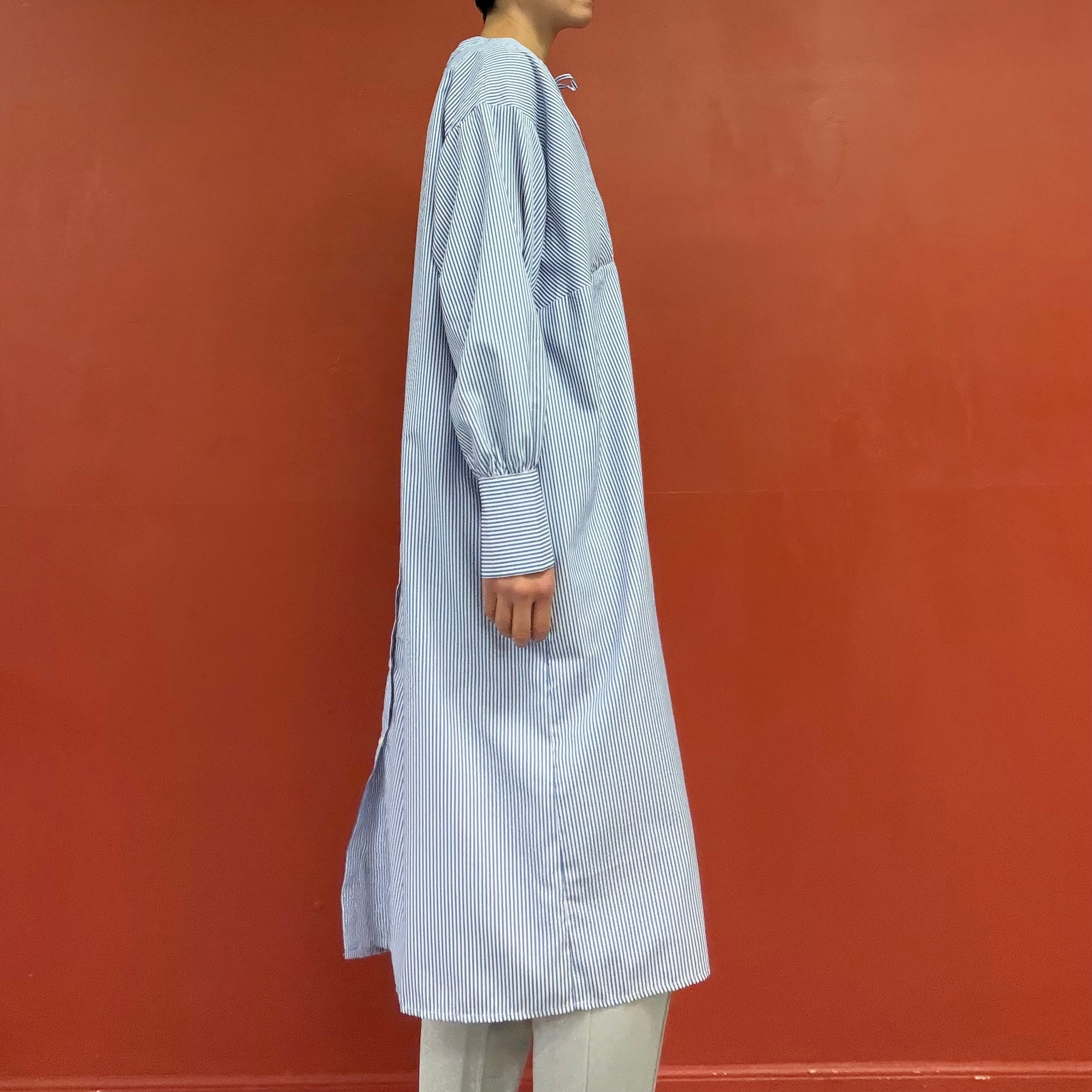 2way stripes long shirt