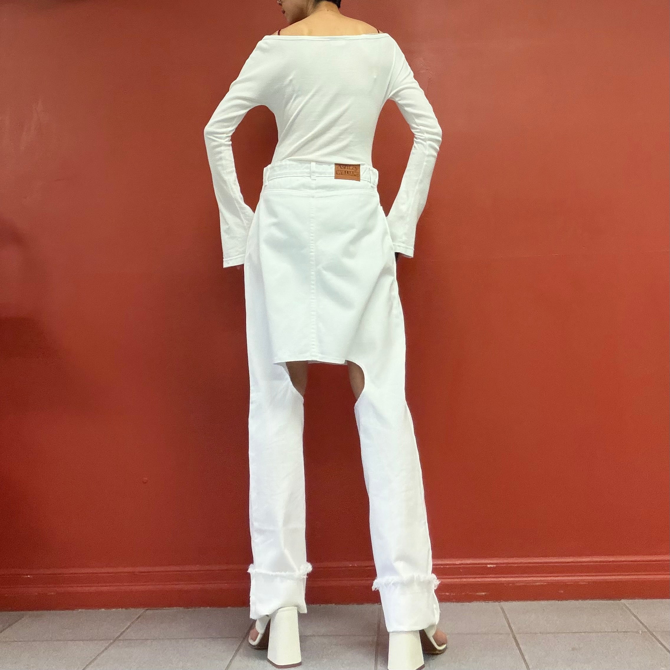 Ashley WILLIAMS white marley jeans
