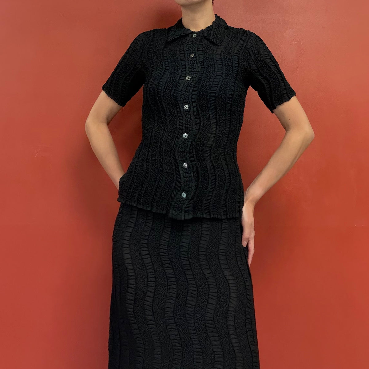 PEPLUM by YOSHIKI HISHINUMA shirt