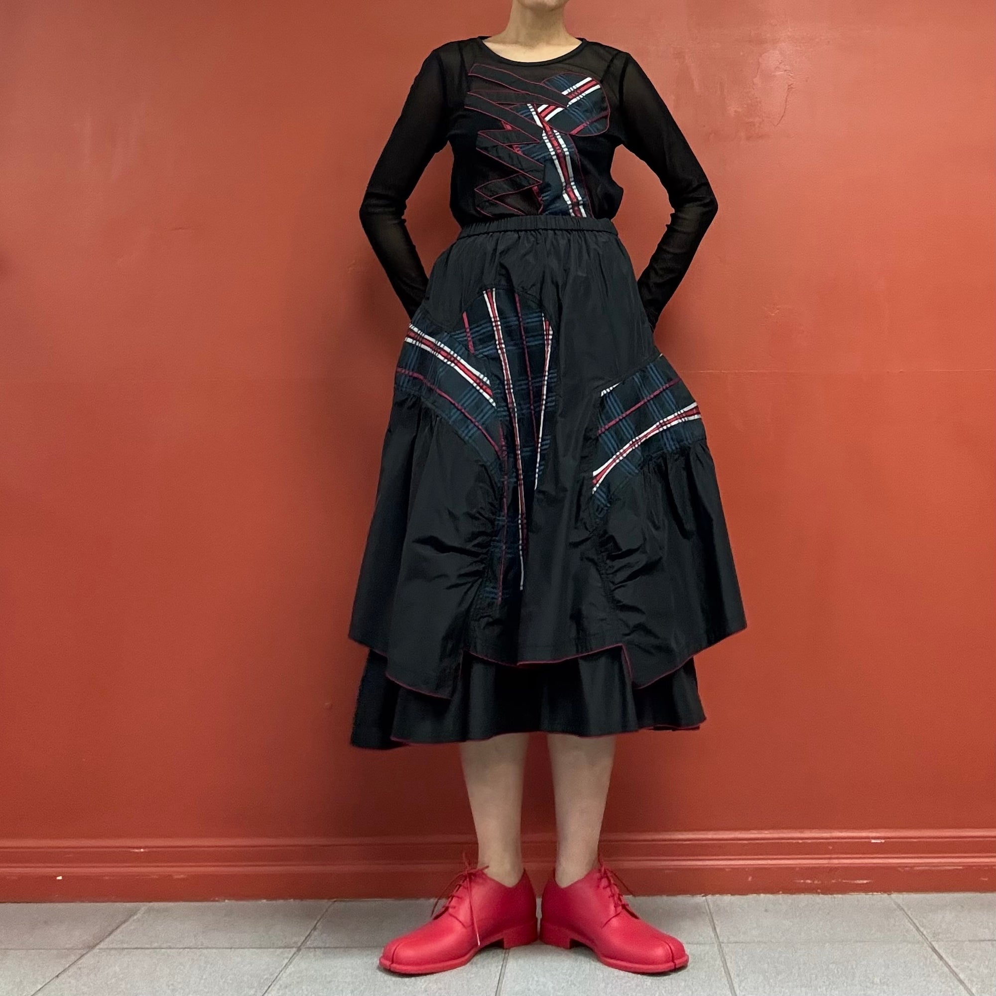 Taffeta skirt