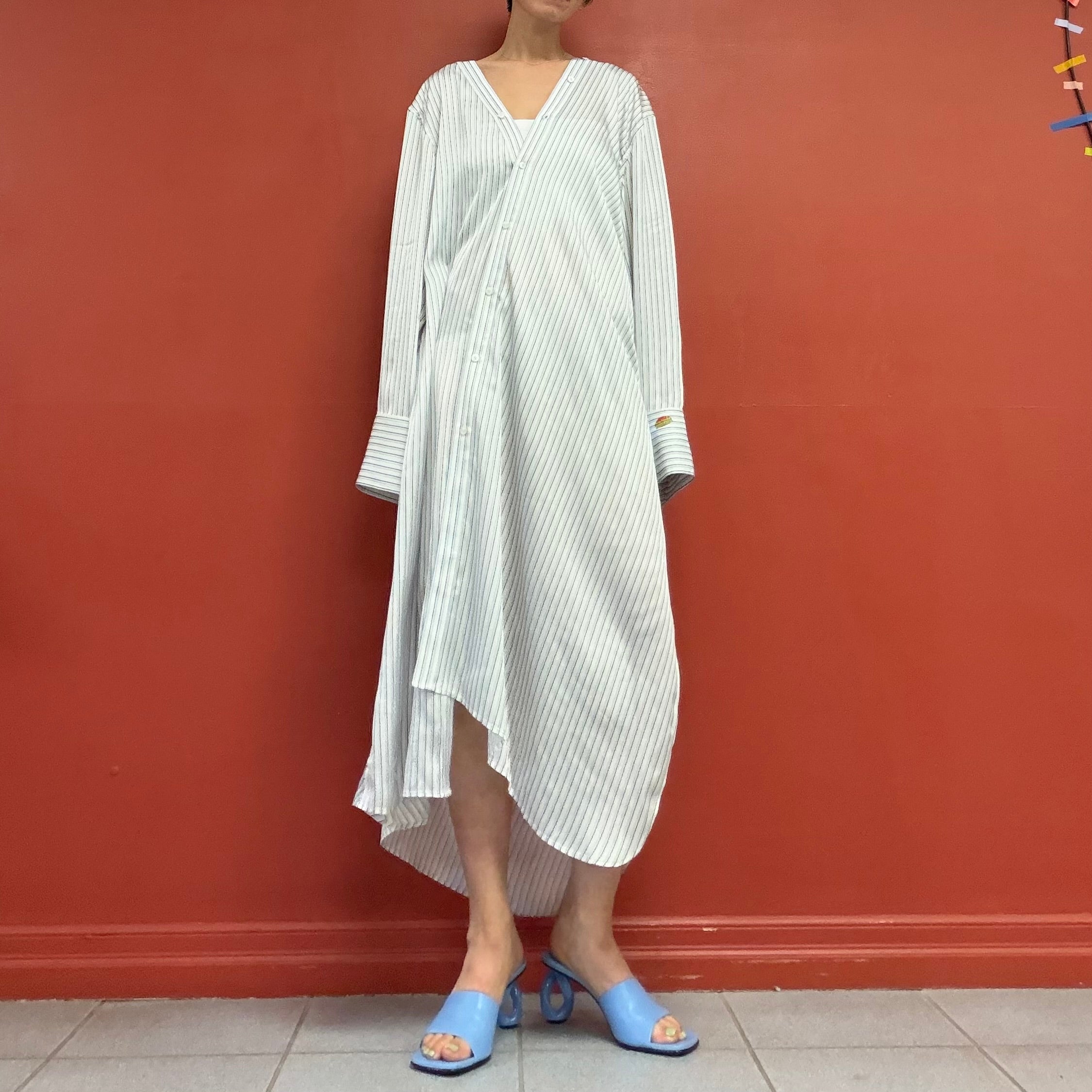Acne Studios asymmetric shirt dress