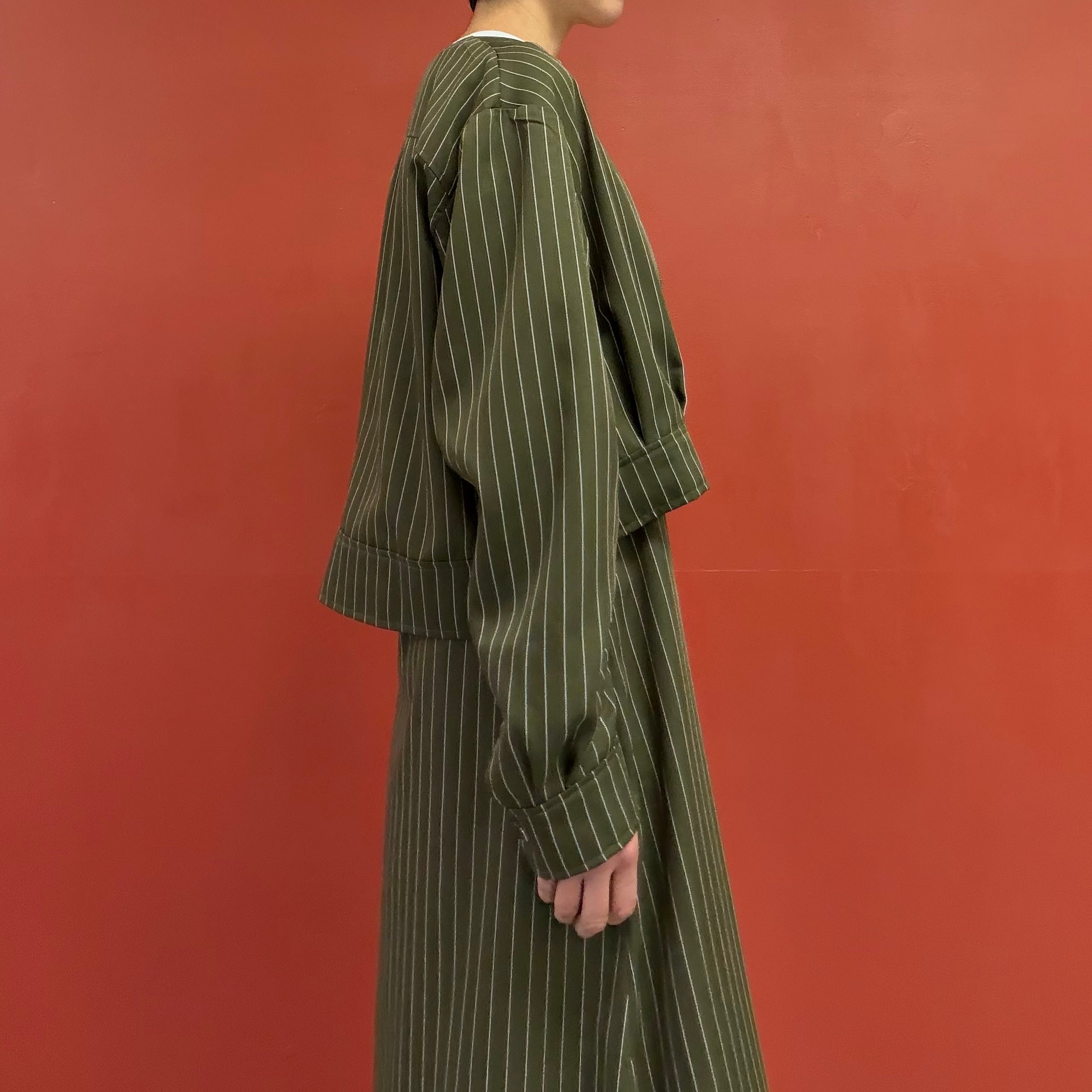 No collar jacket