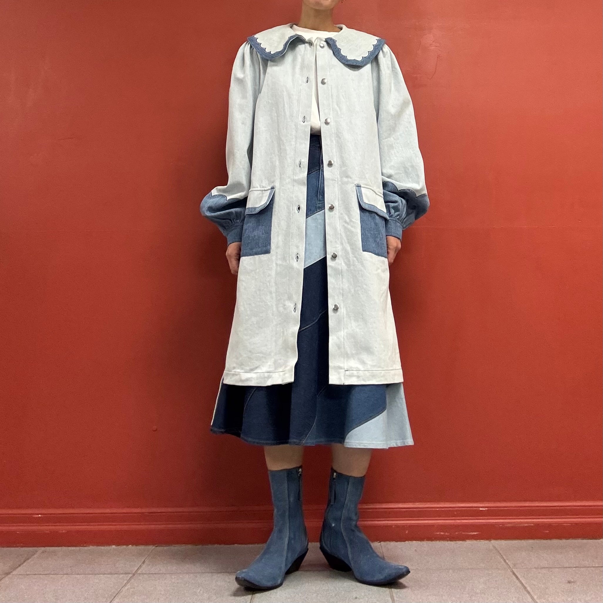 STELLA NOVA Denim Long Jacket