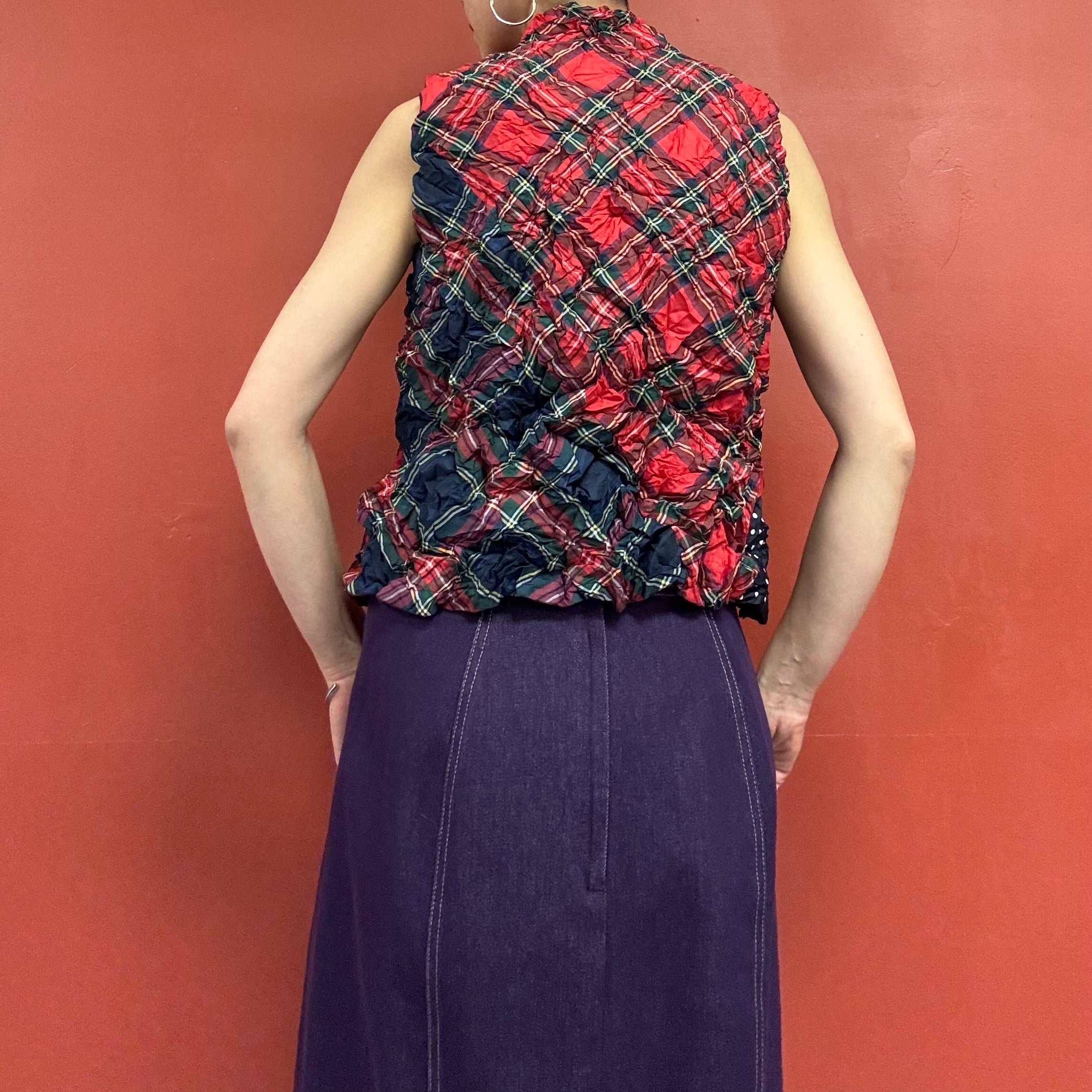 Riverside Shibori Vest