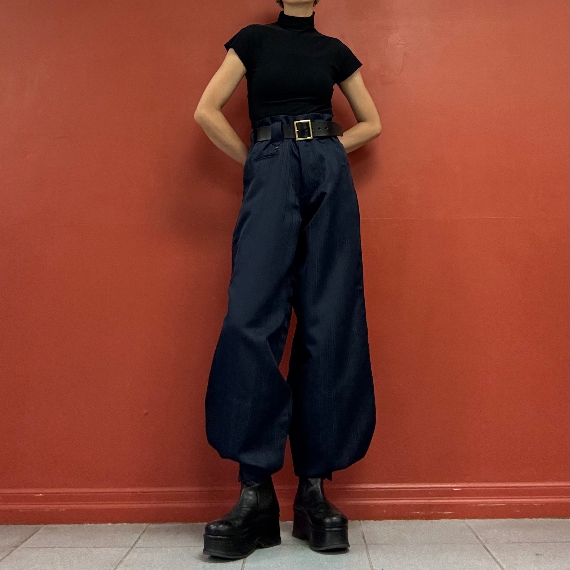 Stripes tobi pants(knickerbockers)