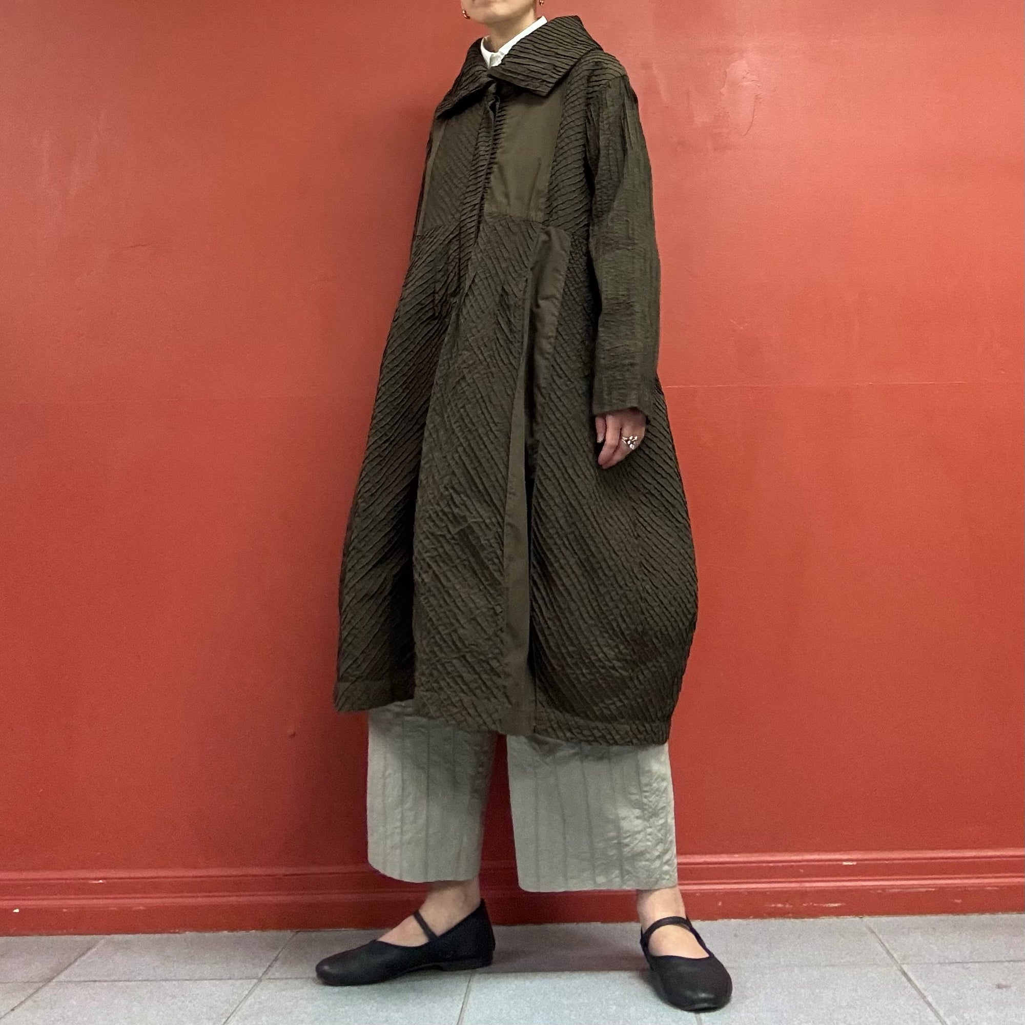 Cocoon Long Jacket
