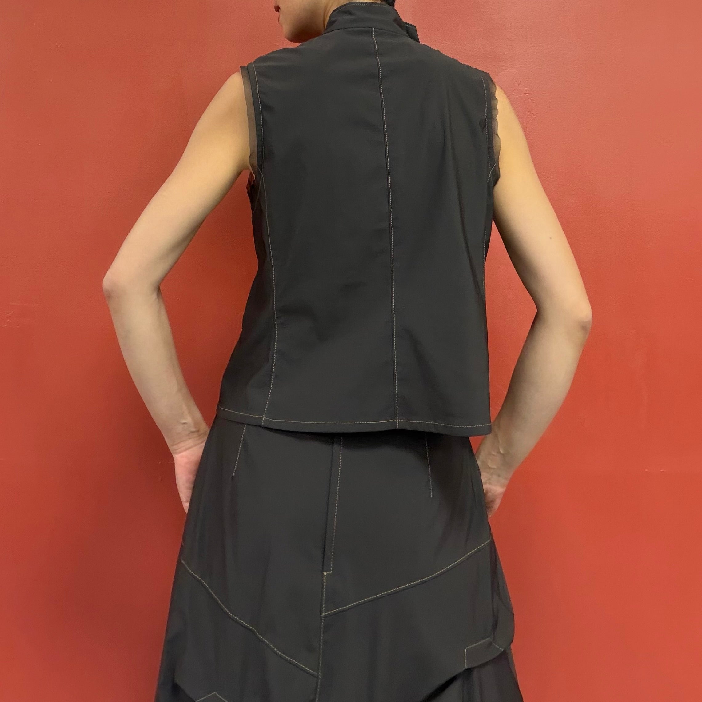 Origami drape top