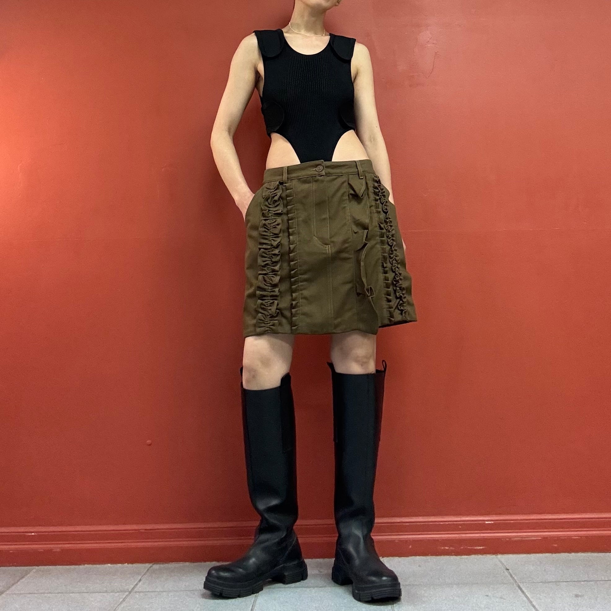 CECILIE BAHNSEN denim skirt