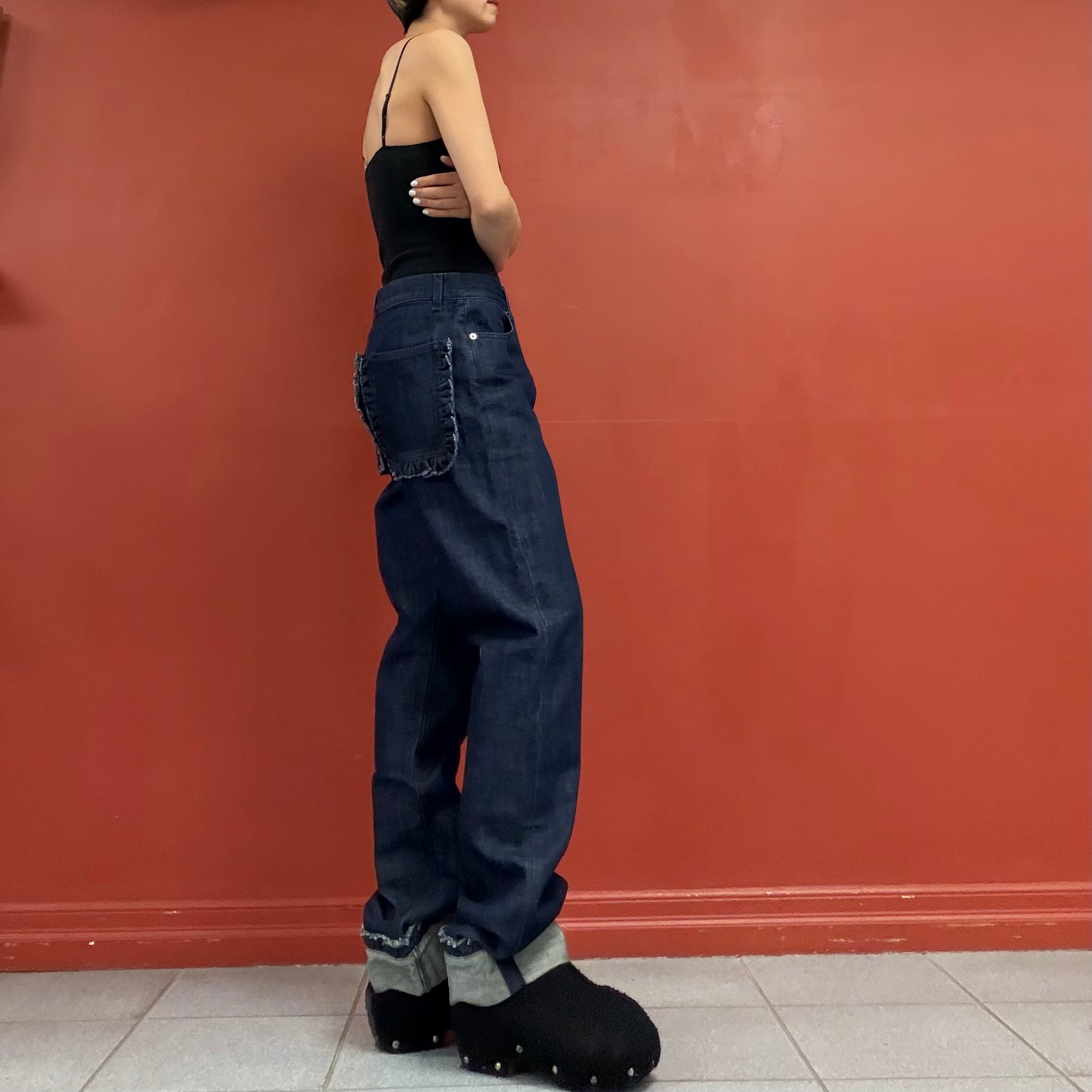 Molly Goddard jeans with cute pockets
