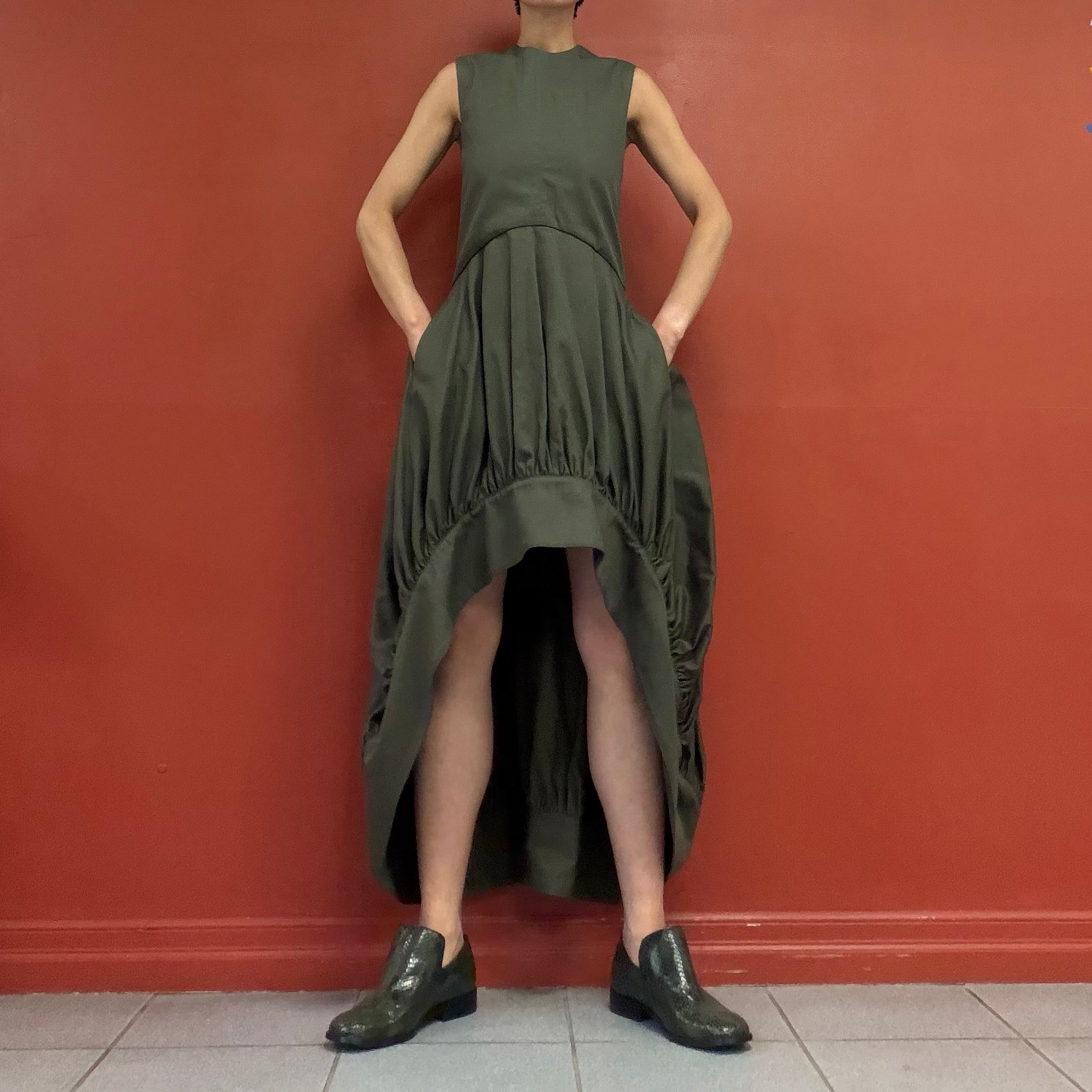JW ANDERSON draped gathered dress
