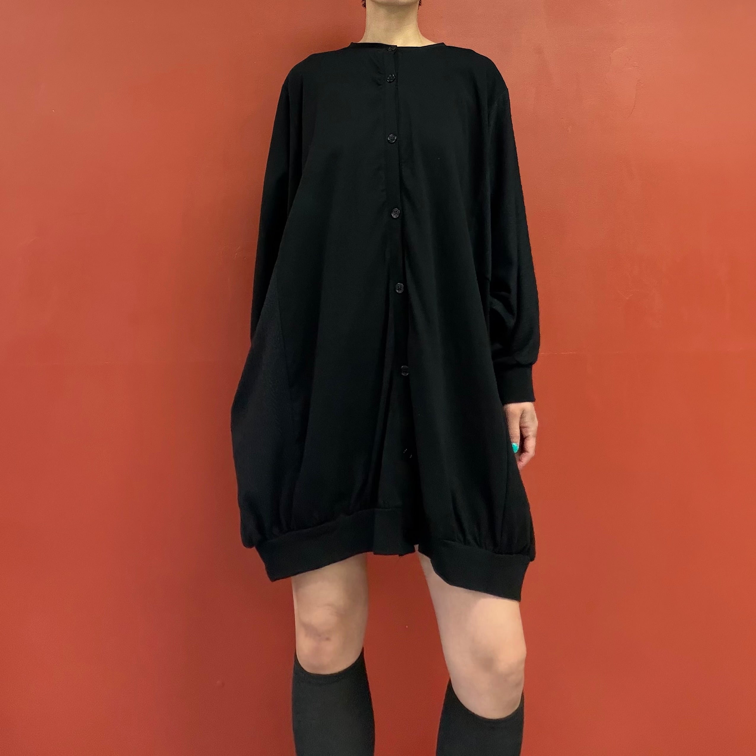 Dolman sleeves oversized cardigan