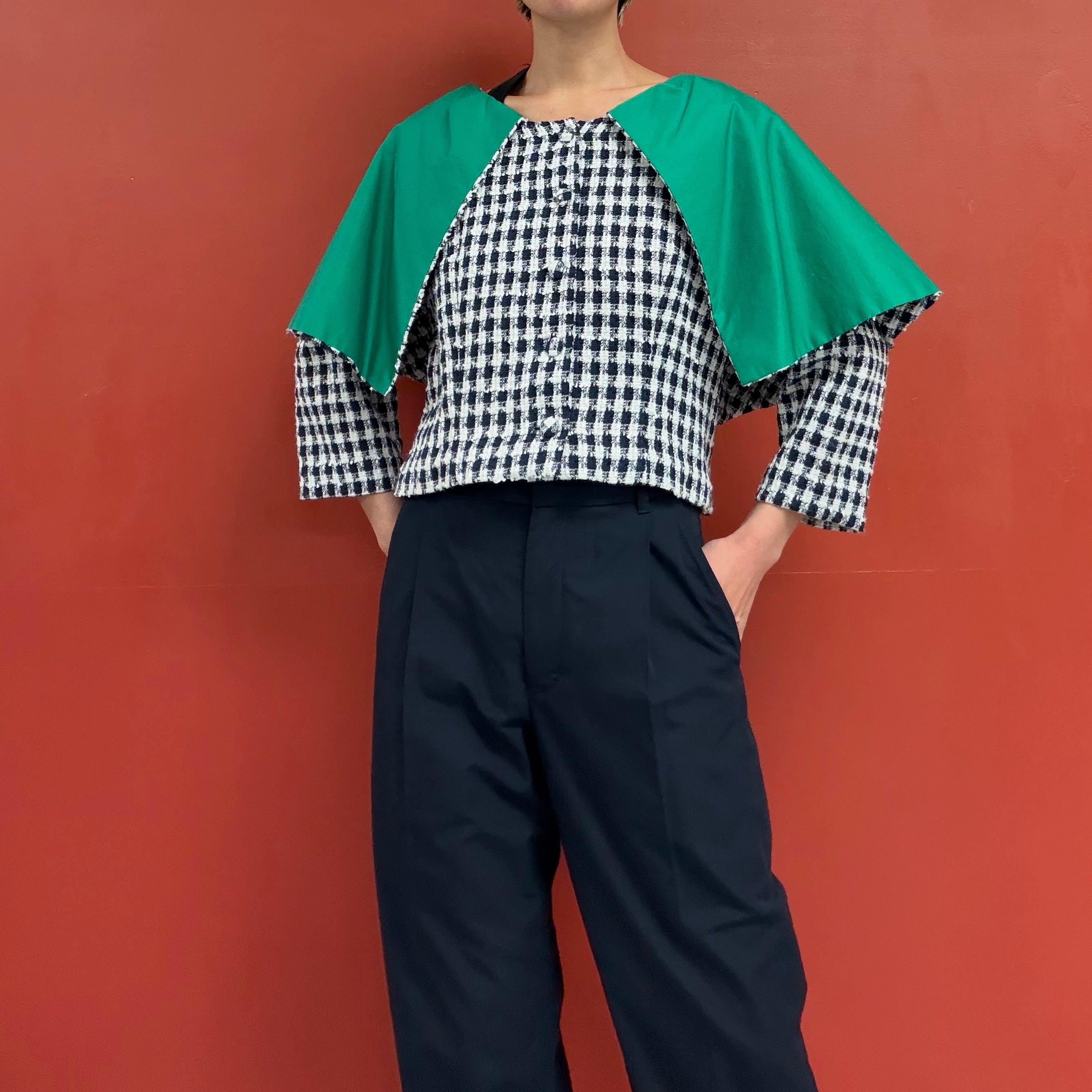 Big collar jacket