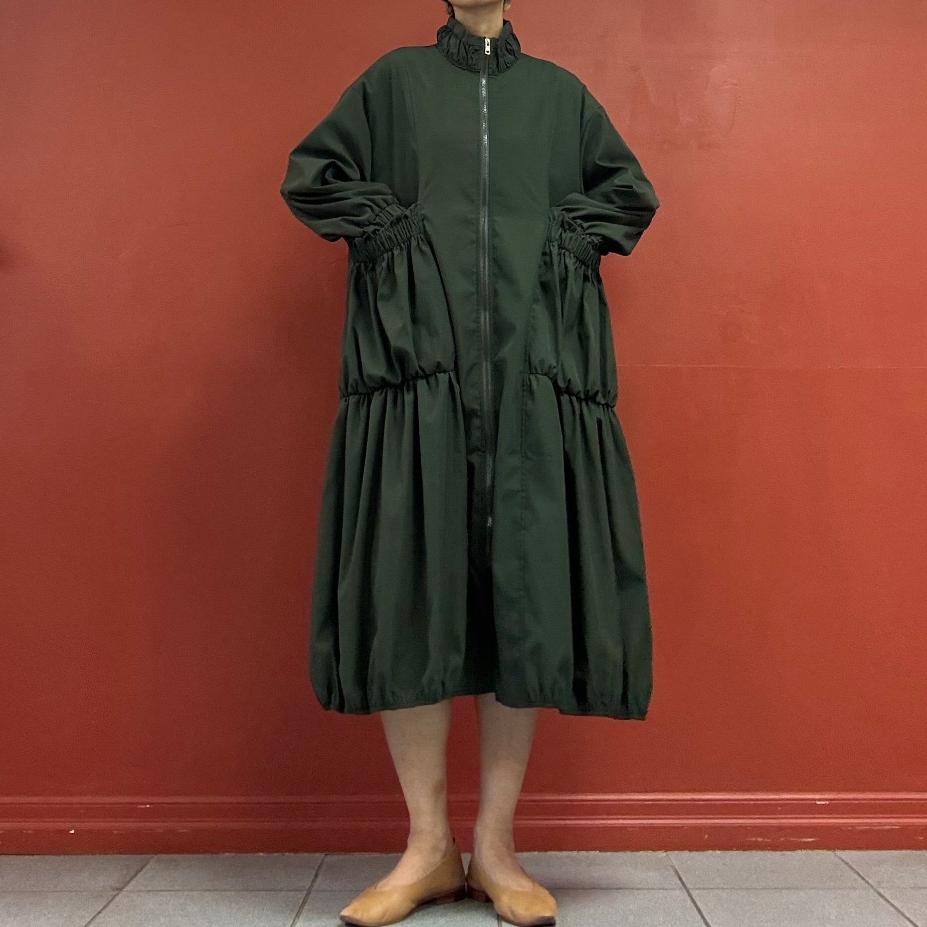 Long jacket with big pockets