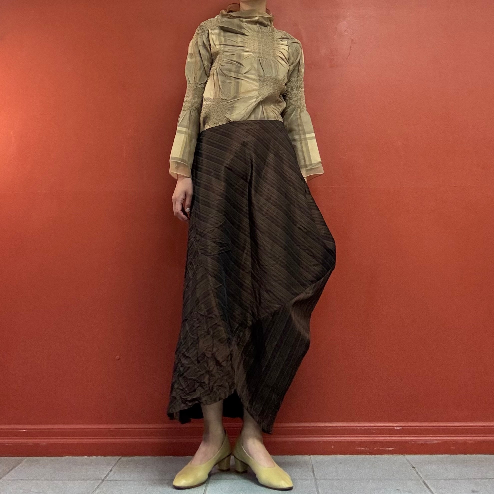 Wrinkled Skirt