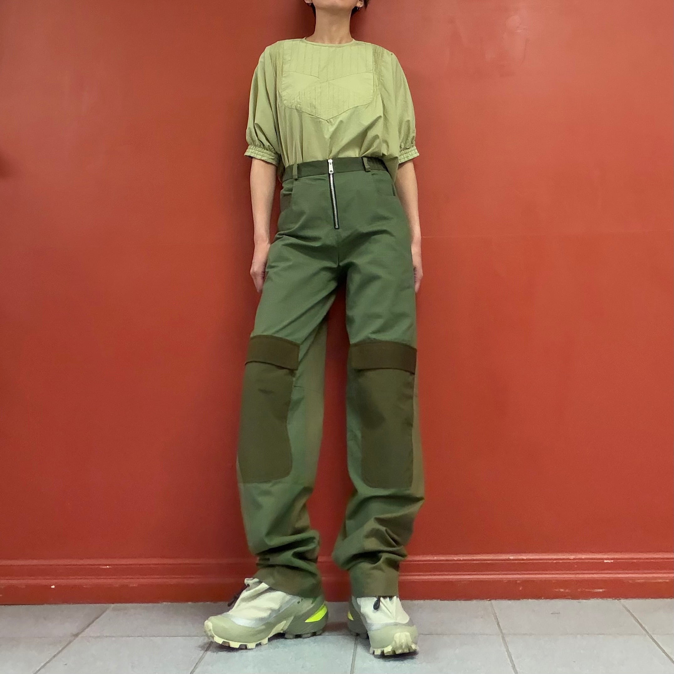 Panel knee pants