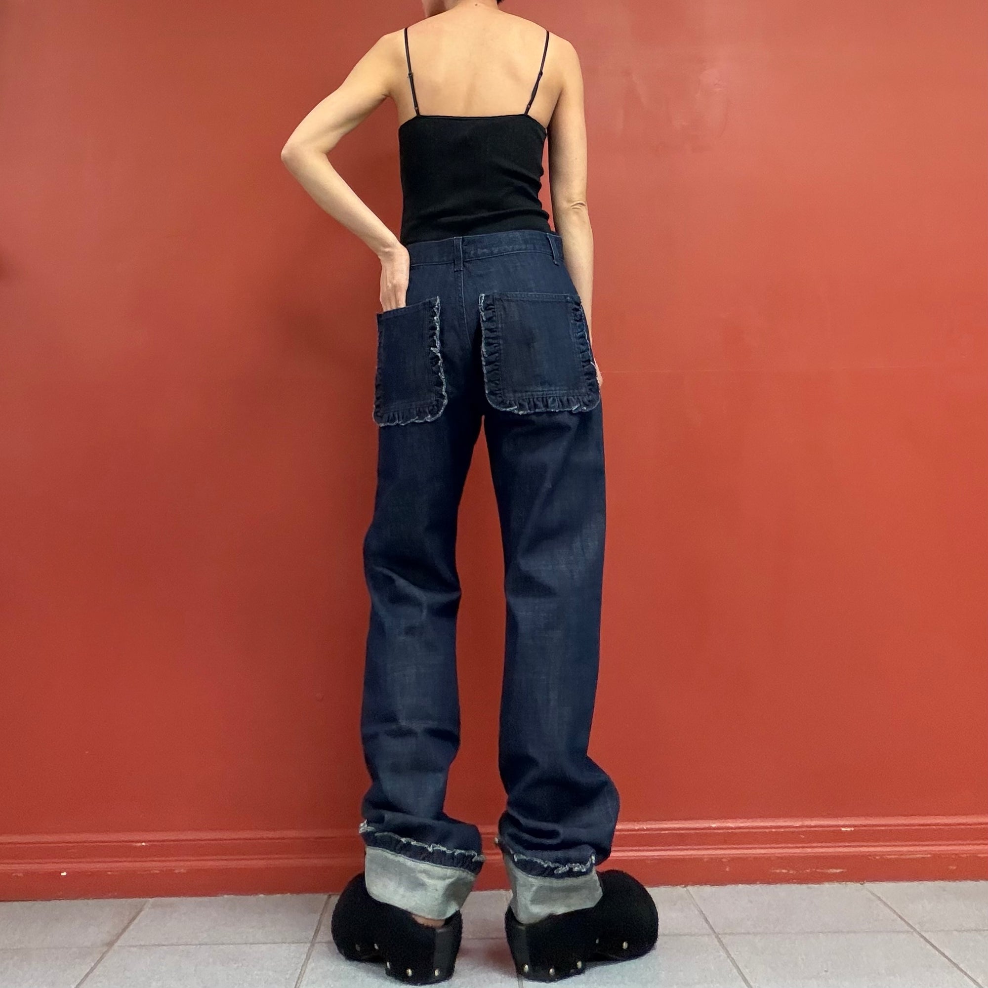 Molly Goddard jeans with cute pockets
