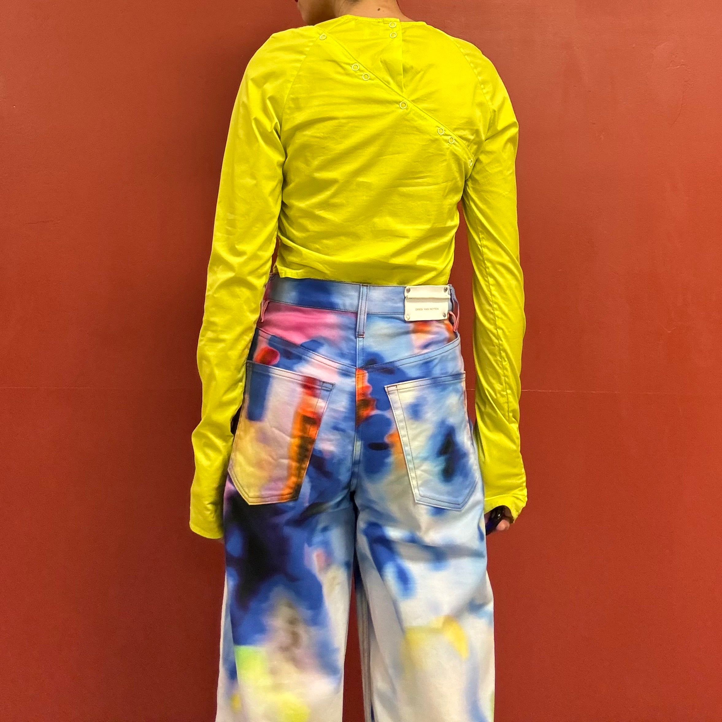 GANNI Stretch Cotton Blouse