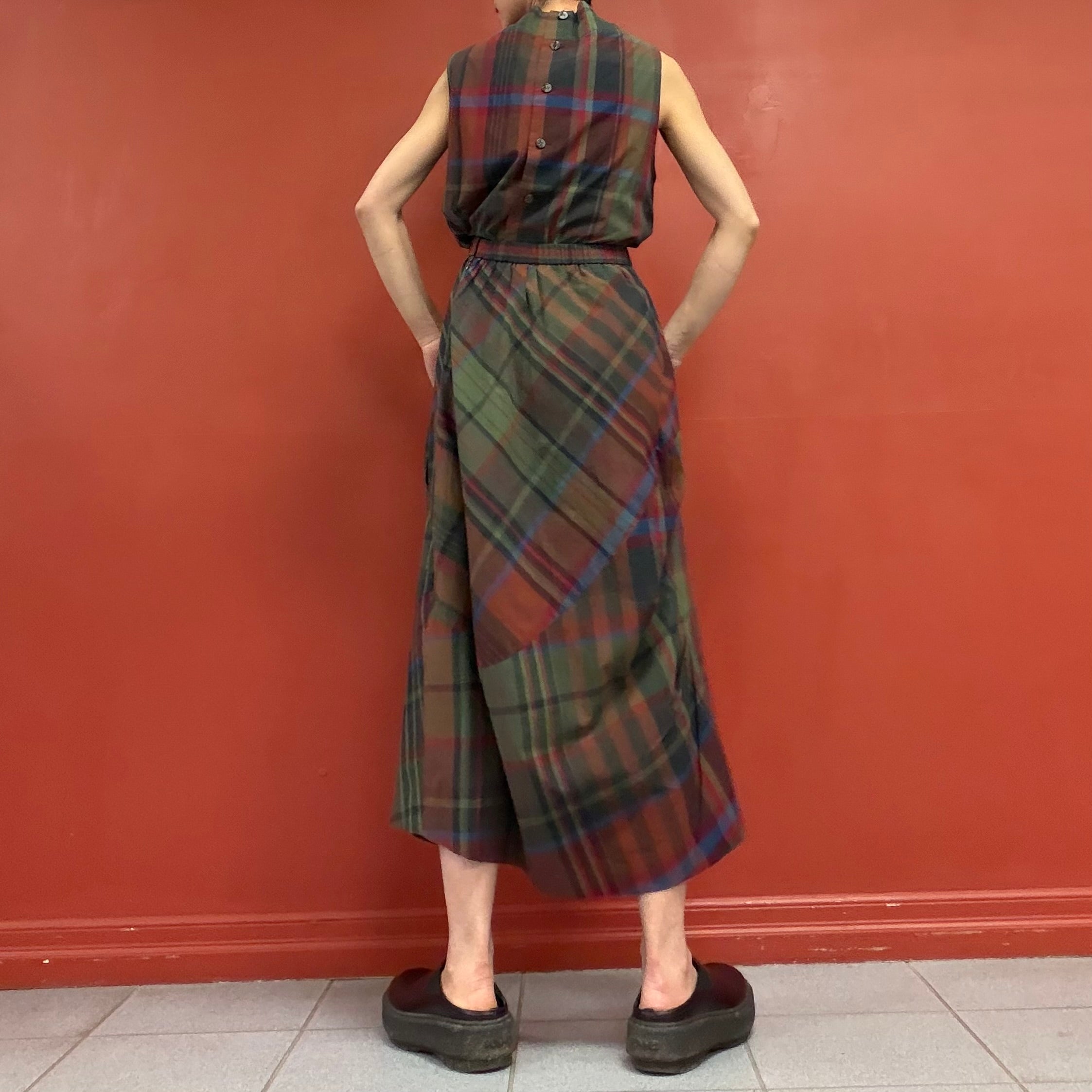 JI U abstract skirt