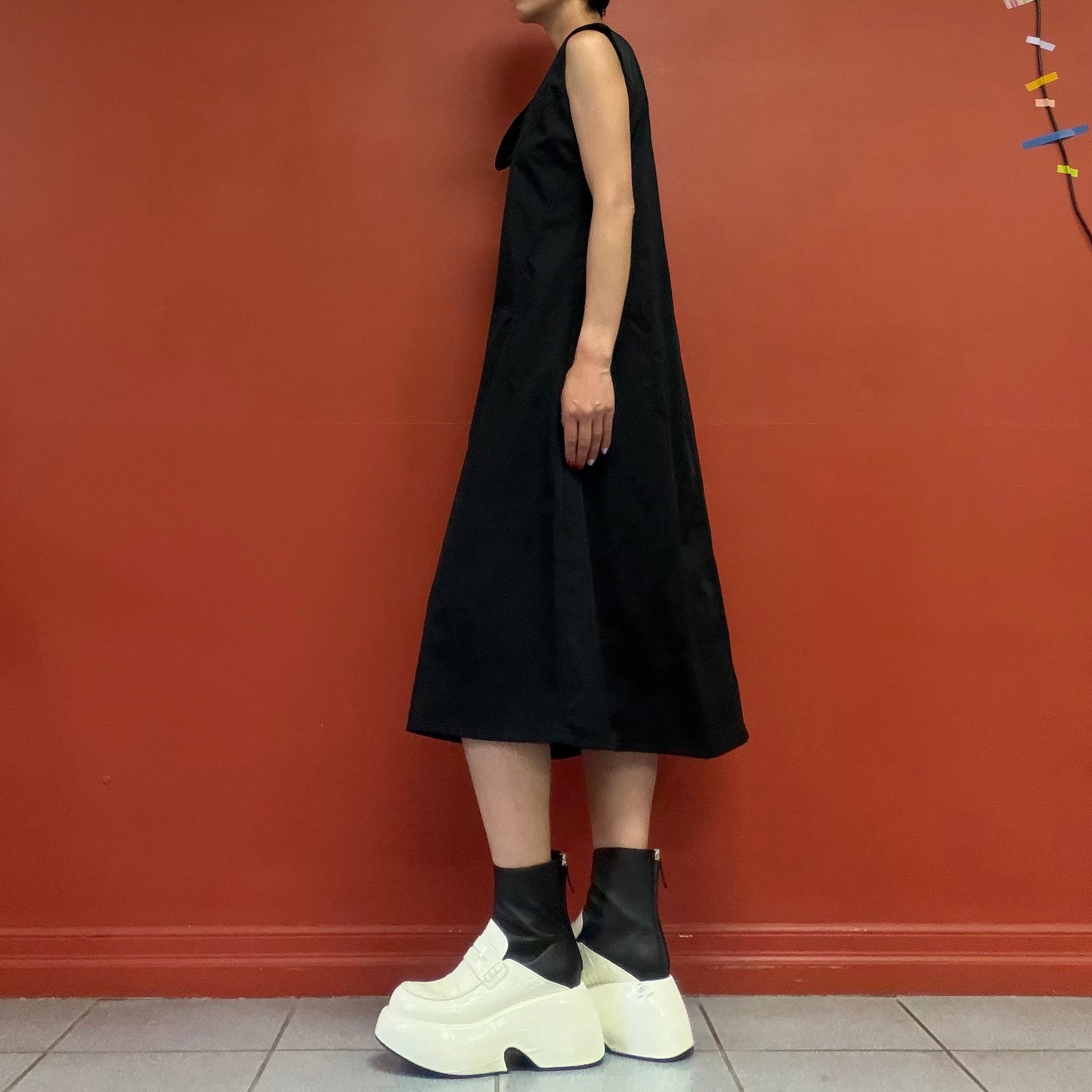 T.KUNITOMO big frills dress