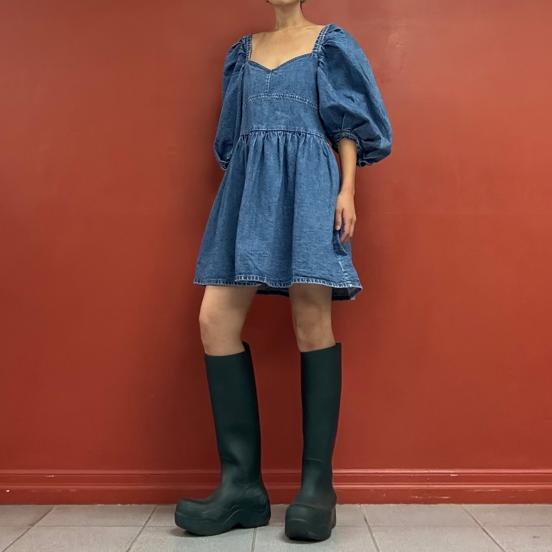 MSGM denim dress