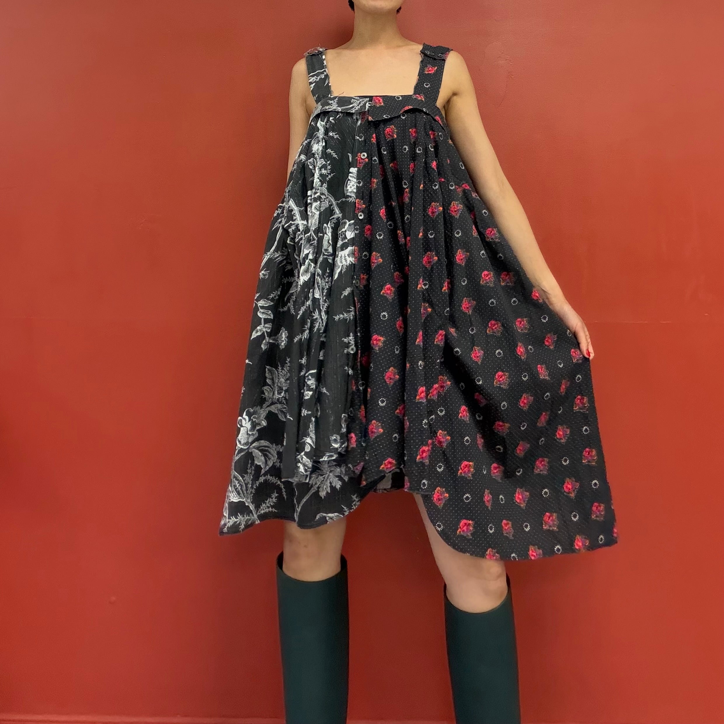 Achachum muchacha asymmetrical dress